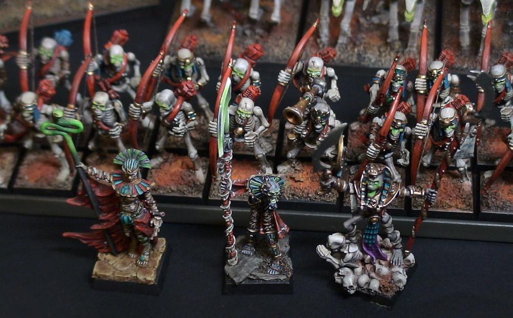 Archers, Skeletons, Tomb Kings, Warhammer Fantasy