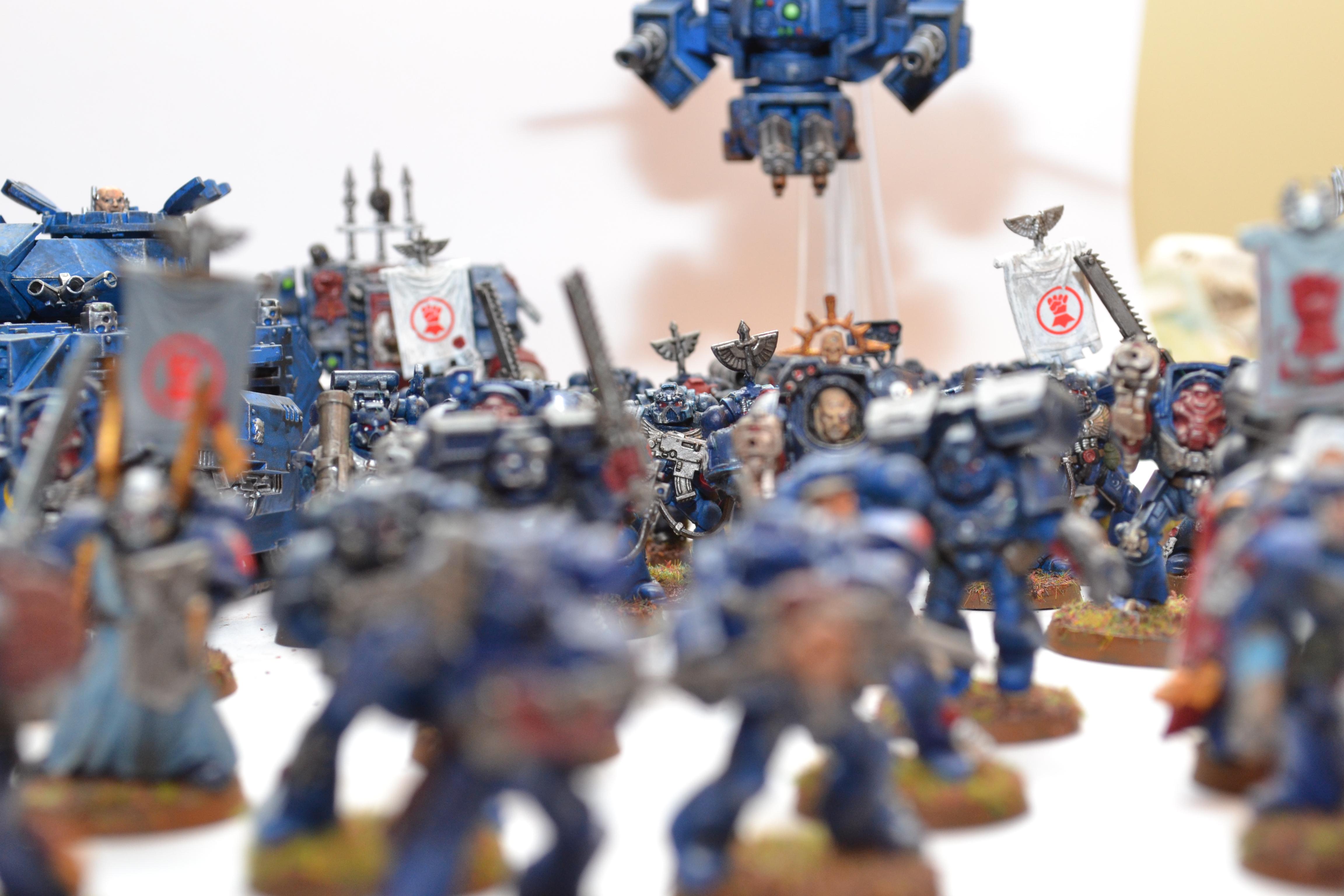 Crimson Fists, For the Emperor