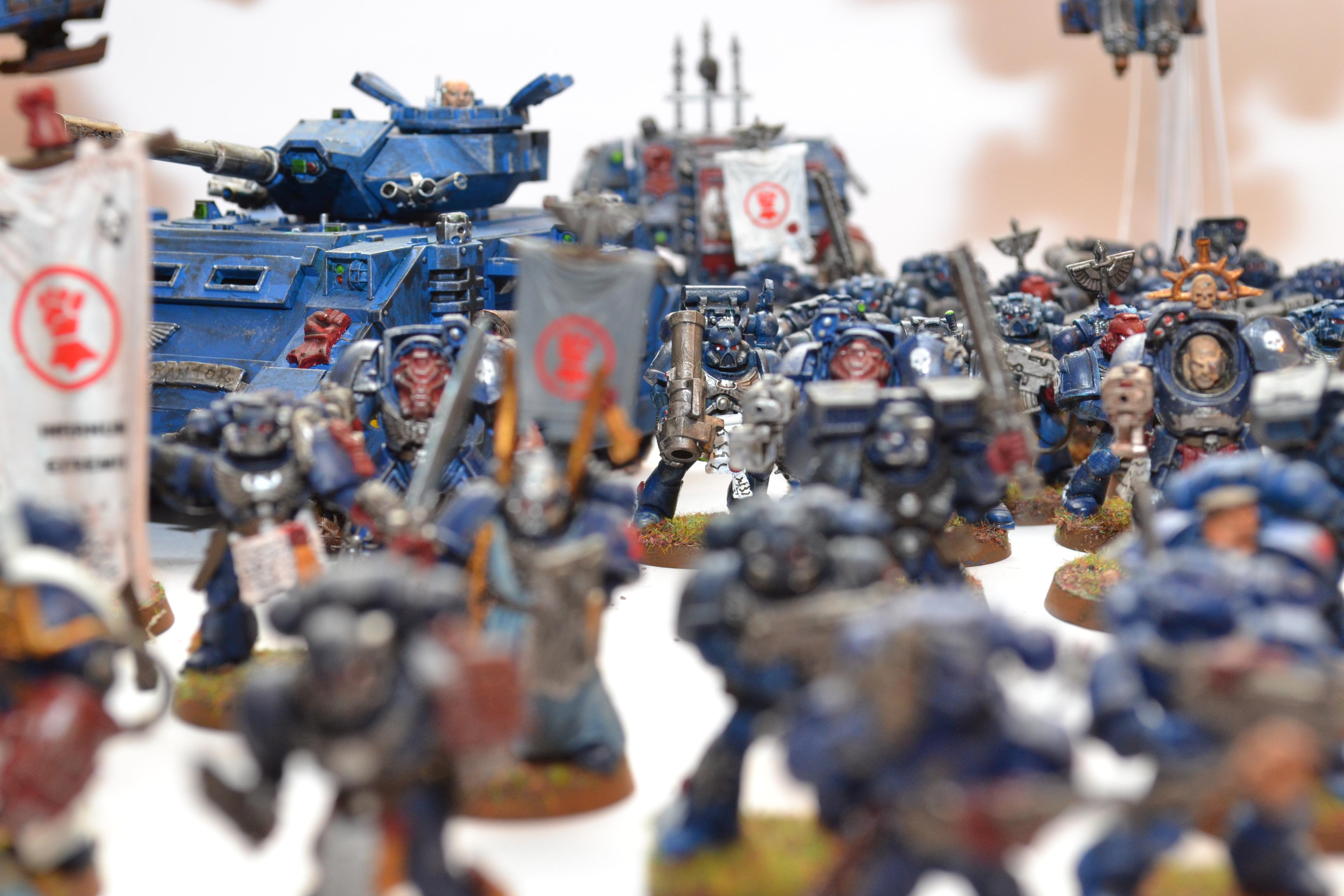 Crimson Fists, For the Emperor