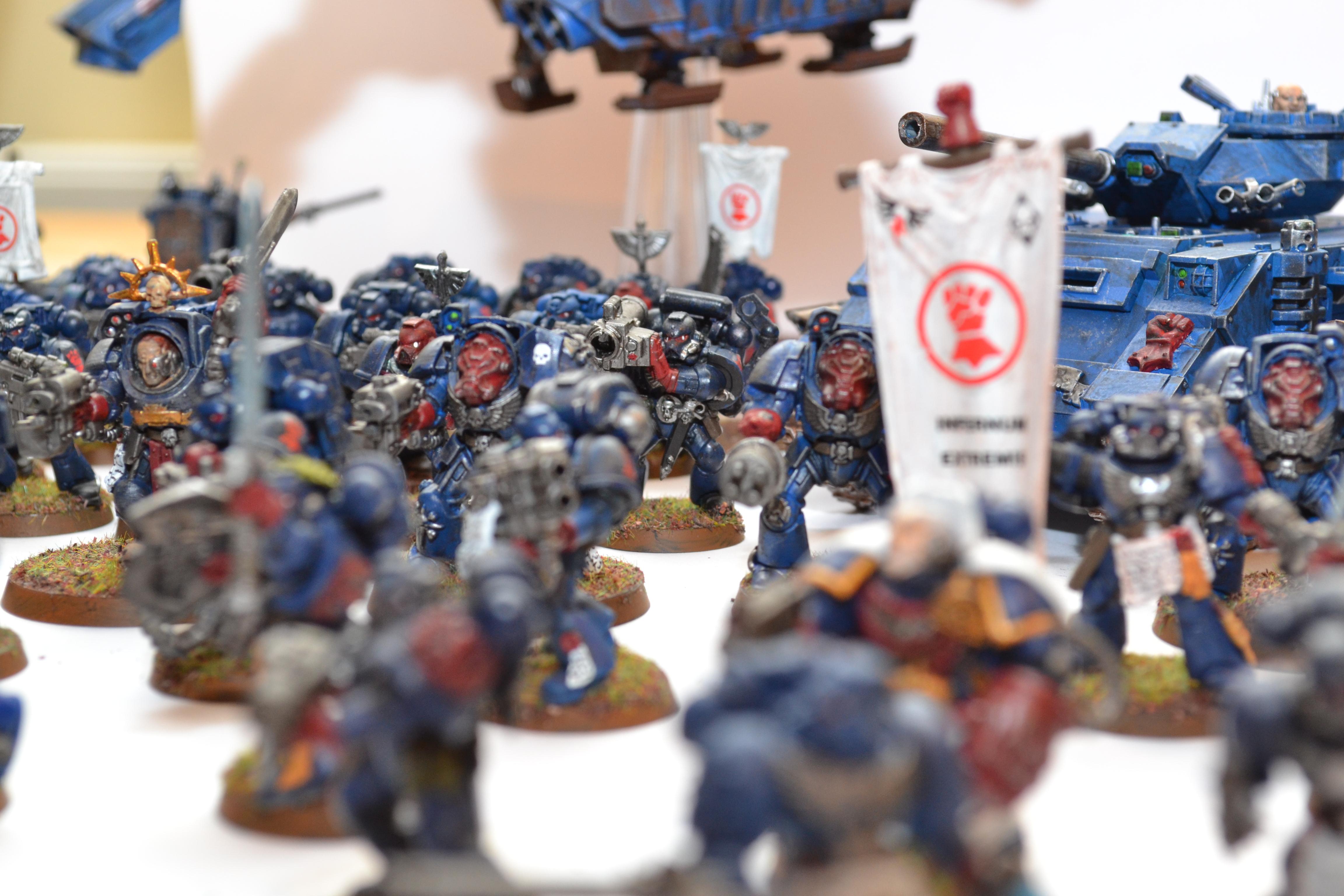 Crimson Fists, For the Emperor