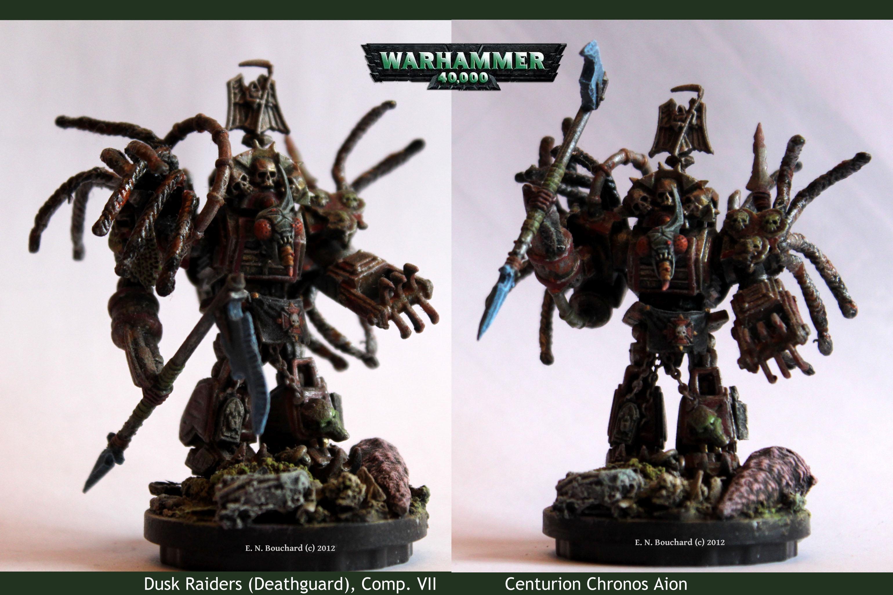 Chaos Space Marines, Conversion, Cult Of The Emperor Revenant, Death Guard, Dusk Raiders, Nurgle