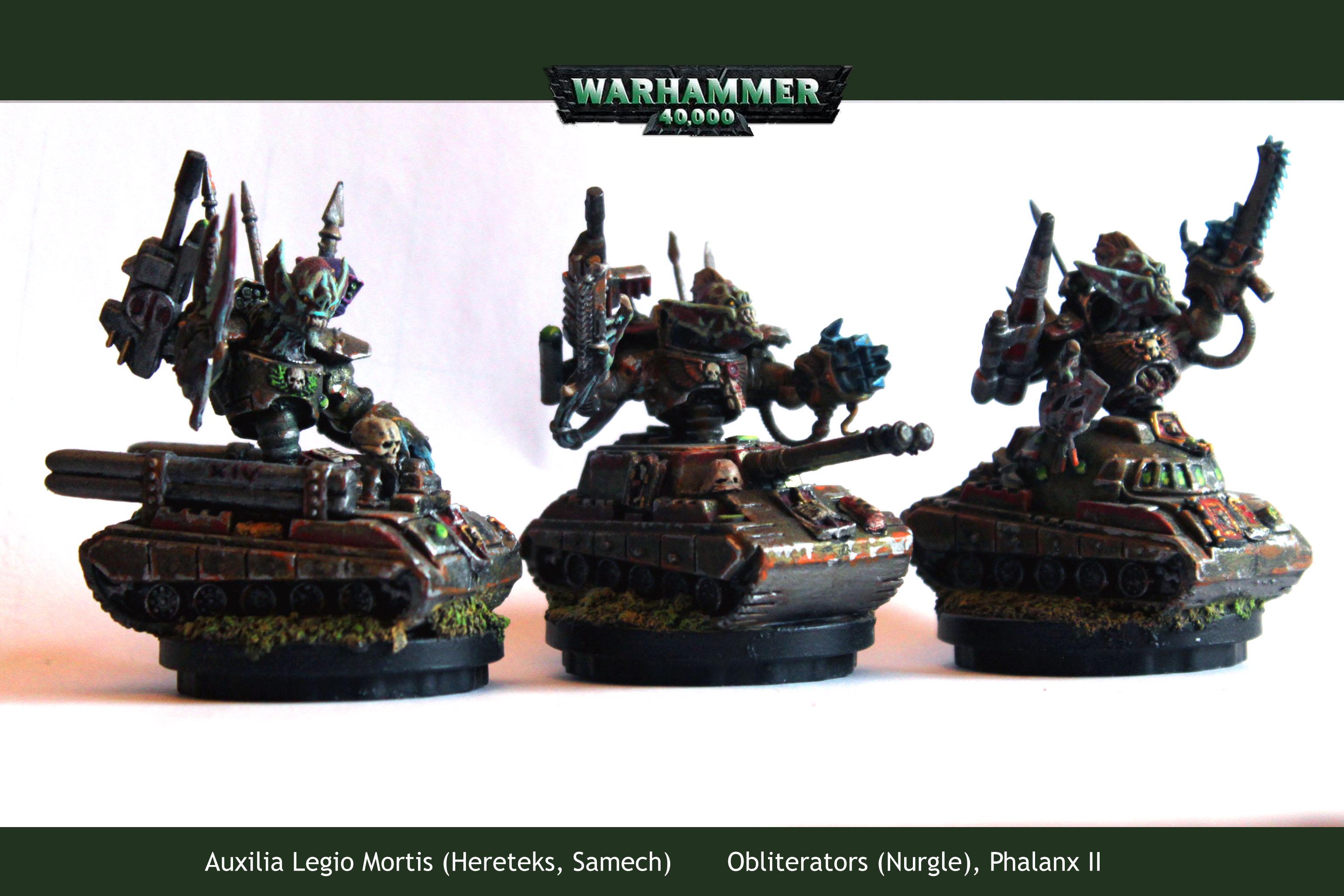 Chaos Space Marines, Conversion, Cult Of The Emperor Revenant, Death Guard, Dusk Raiders, Nurgle