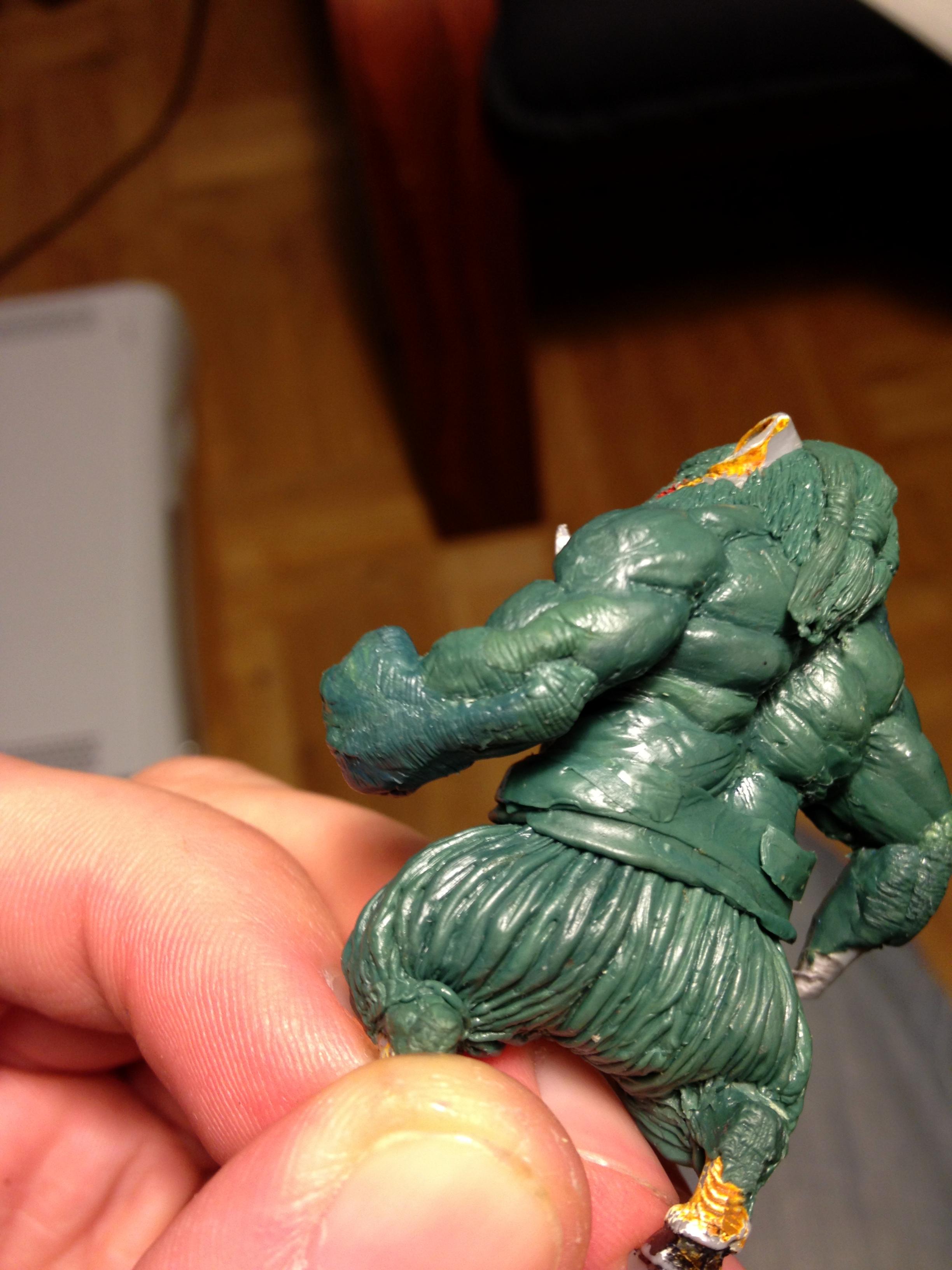 Beast, Boar, Hired Sword, Manboar, Mordheim