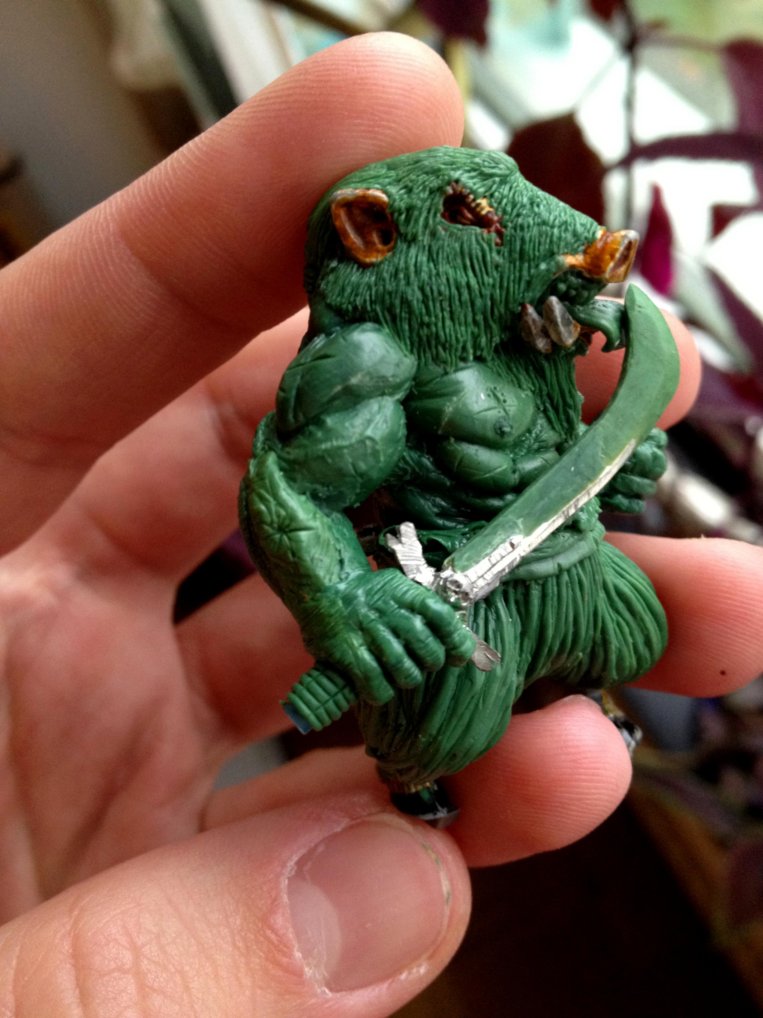 Beast, Boar, Hired Sword, Manboar, Mordheim