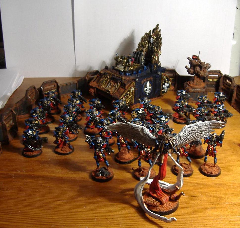 Sisters Of Battle, Sisters 900 points army shot
