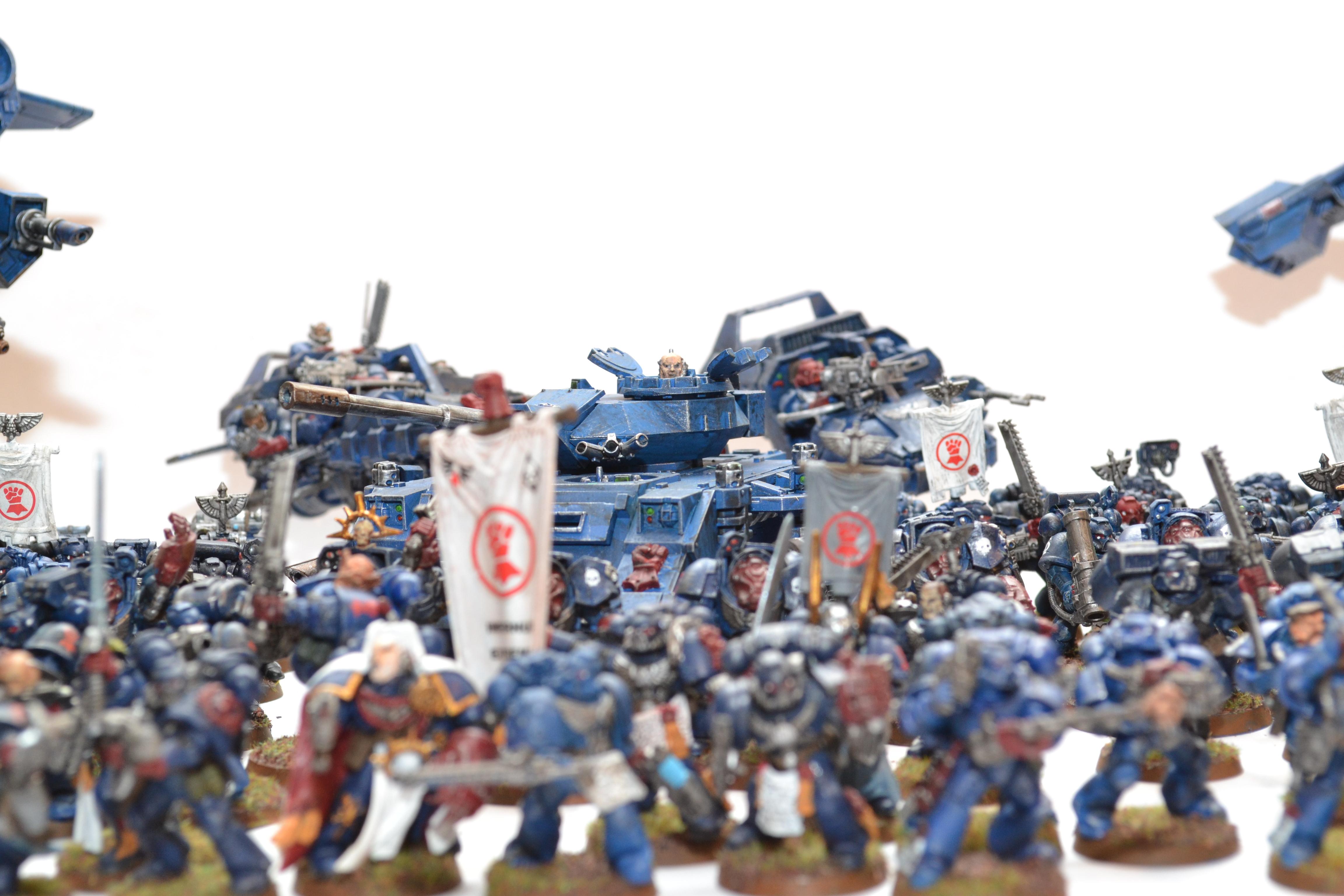 Army, Crimson Fists, Space Marines