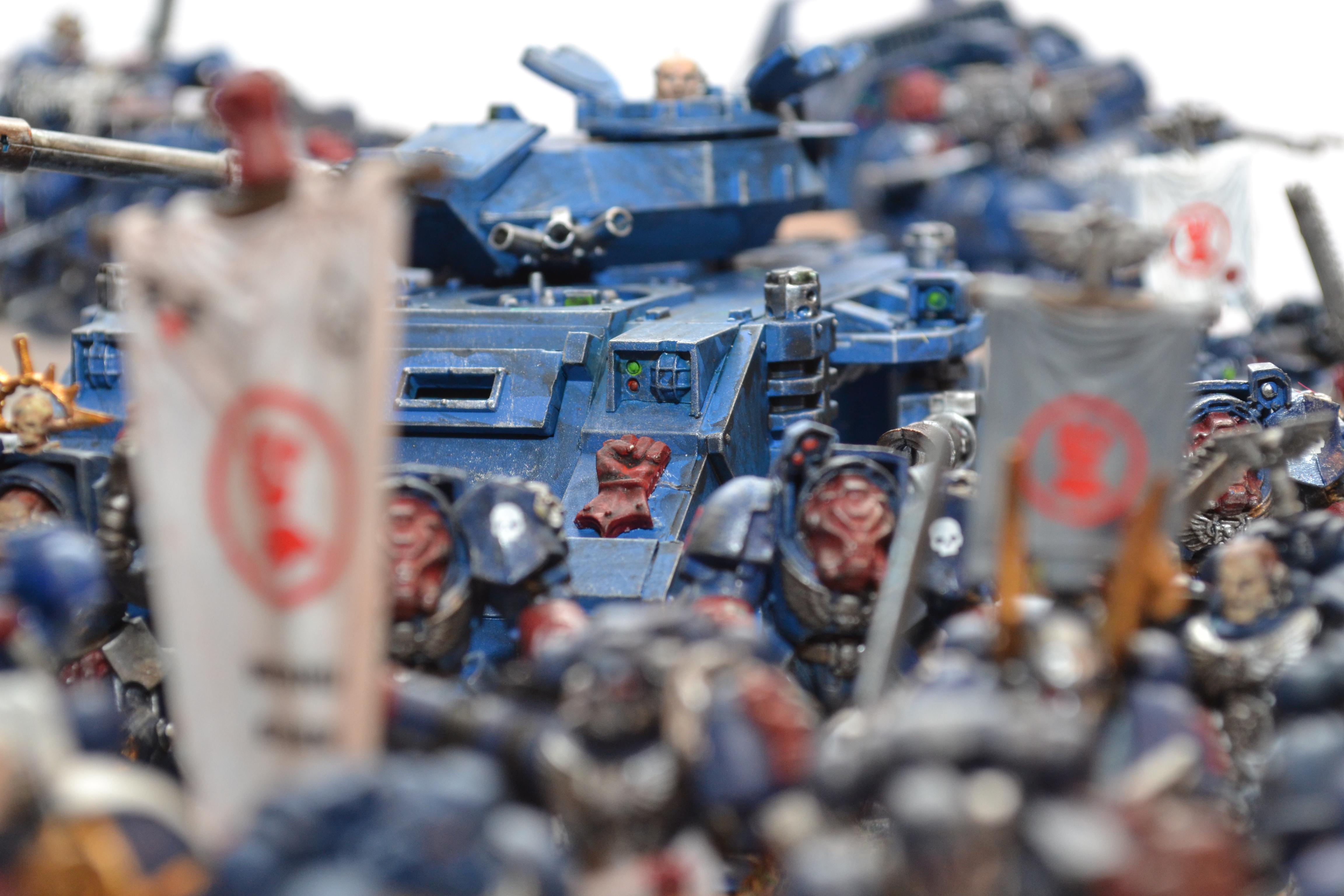 Crimson Fists, The machines of war