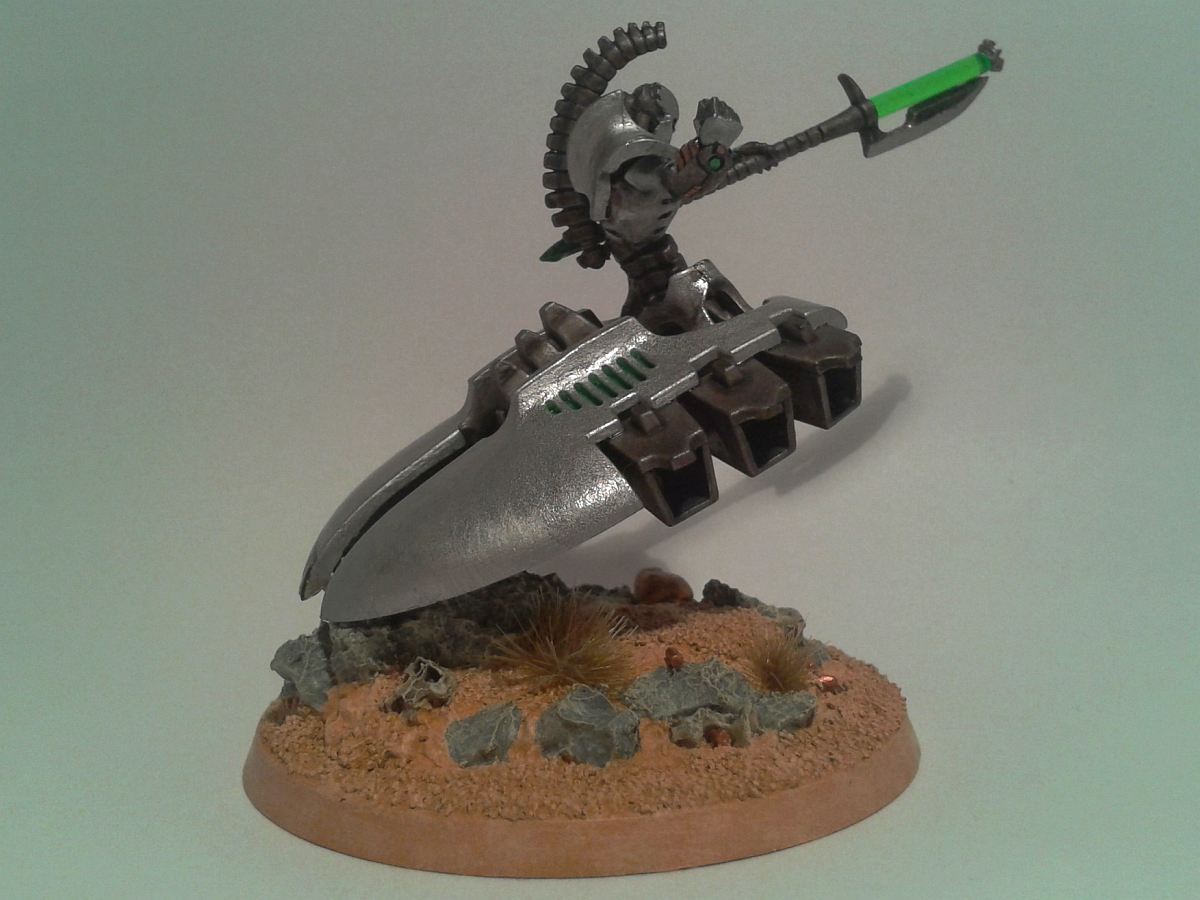 25th Anniversary, Base, Destroyer, Necron Lord, Resin
