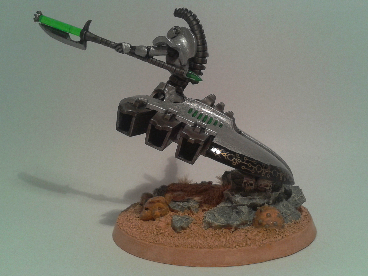 25th Anniversary, Base, Destroyer, Necron Lord, Resin