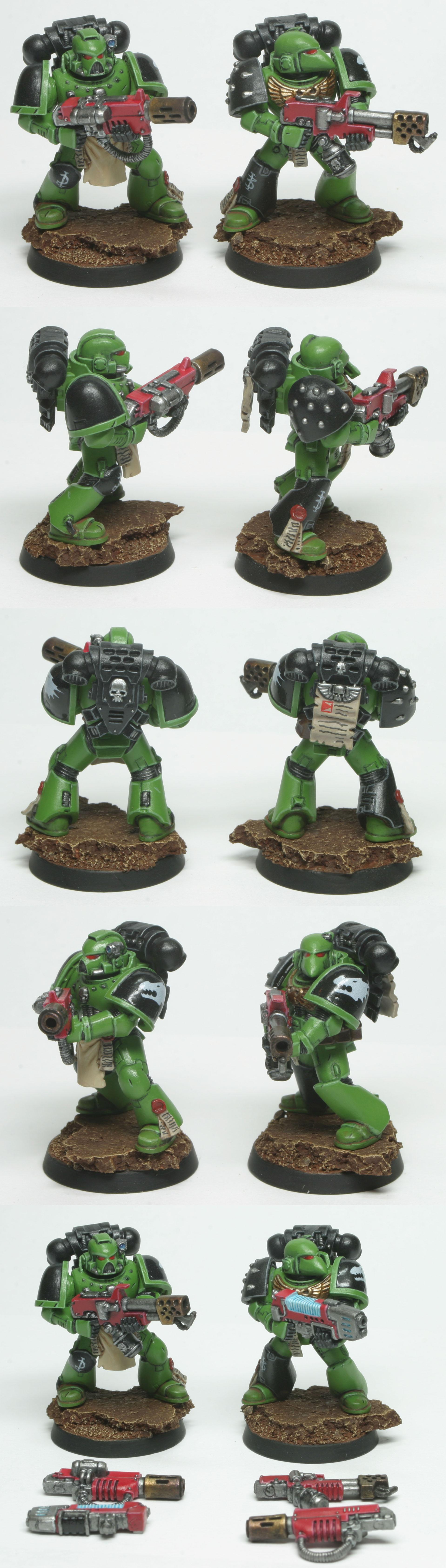 Flamer, Magnet, Meltagun, Plasma, Salamanders, Space Marines, Tactical Squad, Warhammer 40,000