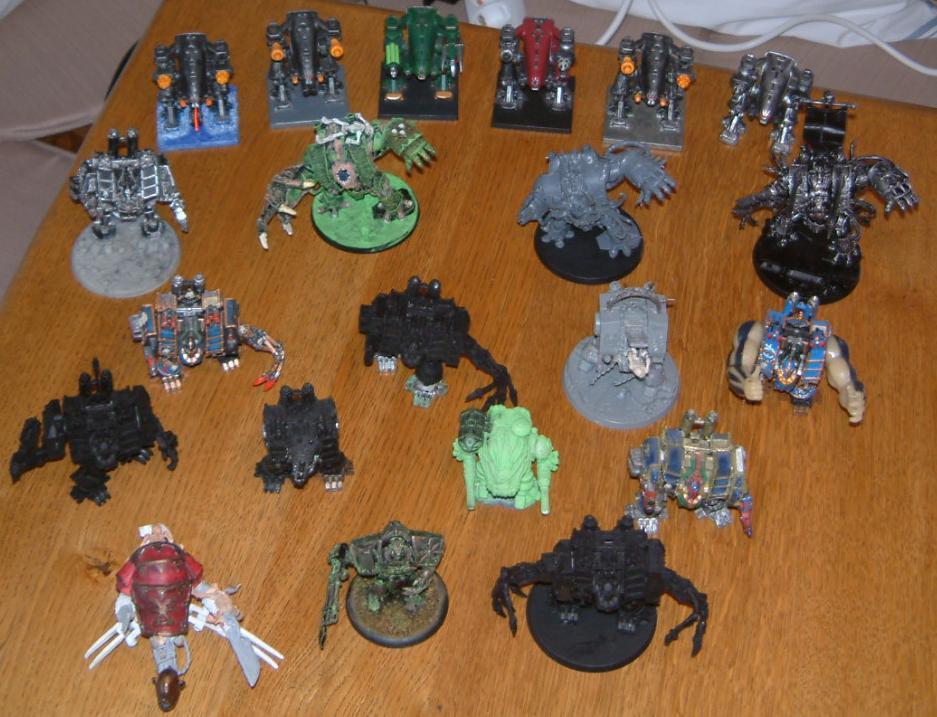 Army, Bearers, Black, Chaos, Command, Dreadnought, Legion, Nurgle, Scratch Build, Soldier, Space, Space Marines, Word