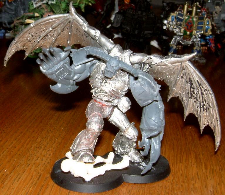 Army, Bearers, Black, Chaos, Command, Daemon Prince, Dreadnought, Legion, Nurgle, Scratch Build, Soldier, Space, Space Marines, Word