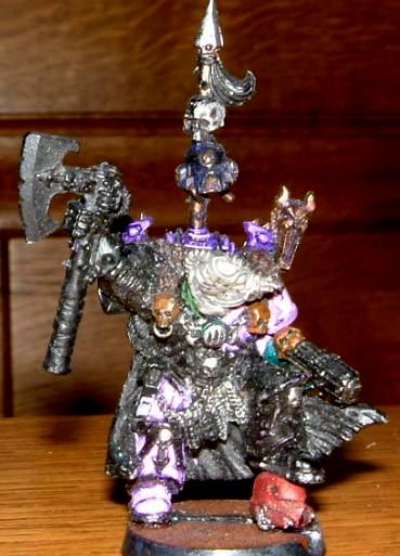Army, Bearers, Black, Chaos, Command, Dreadnought, Legion, Nurgle, Scratch Build, Soldier, Space, Space Marines, Word