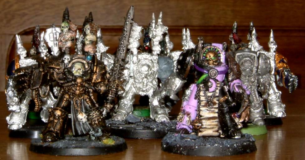 Army, Bearers, Black, Chaos, Command, Dreadnought, Legion, Nurgle, Scratch Build, Soldier, Space, Space Marines, Word