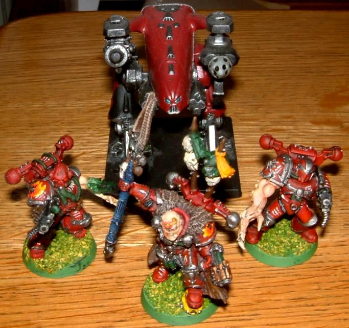 Army, Bearers, Black, Chaos, Chaos Space Marines, Command, Dreadnought, Legion, Nurgle, Rogue Trader Dreadnought, Scratch Build, Soldier, Space, Space Marines, Word