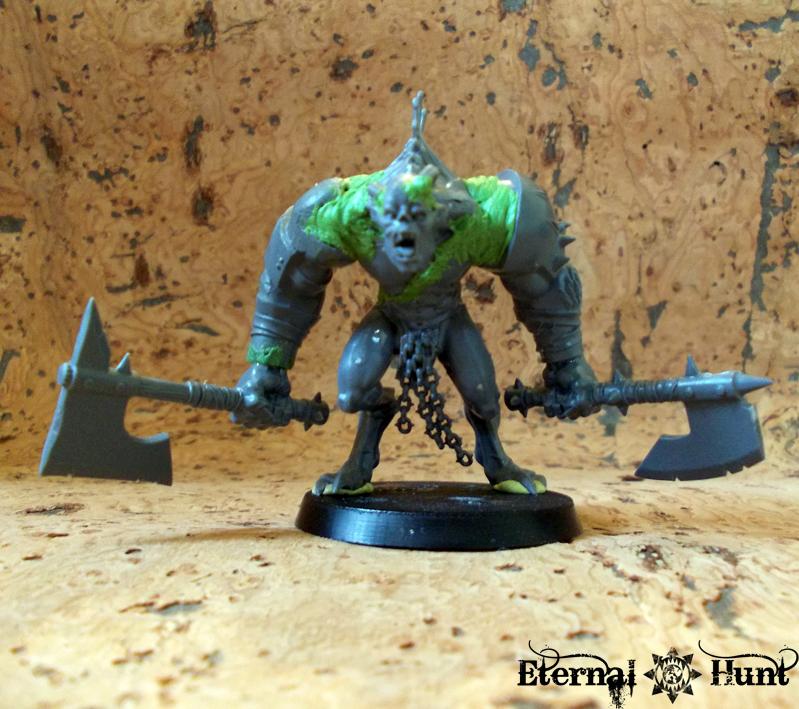 Chaos, Chaos Space Marines, Chaos Spawn, Conversion, Forsaken, Khorne, Spawn, Vargheist, Warhammer 40,000, Work In Progress, World Eaters