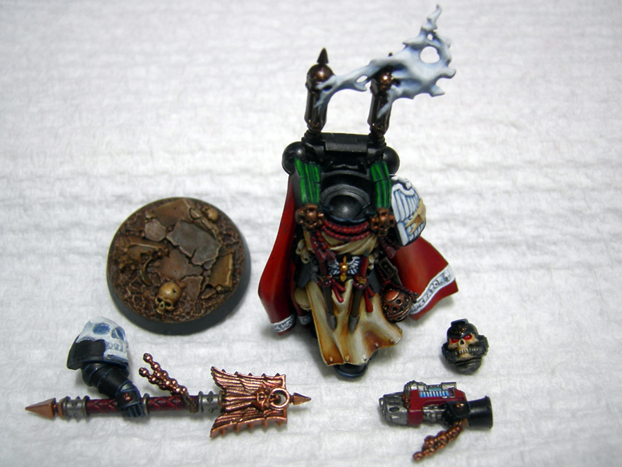 Chaplain, Dark Angels, Dark Vengeance, Work In Progress