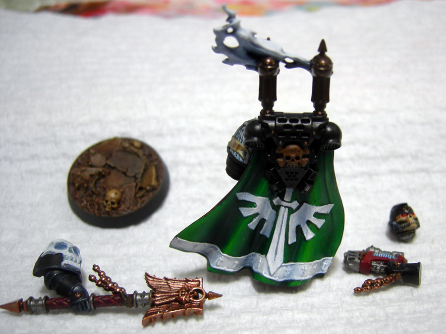 Chaplain, Dark Angels, Dark Vengeance, Work In Progress