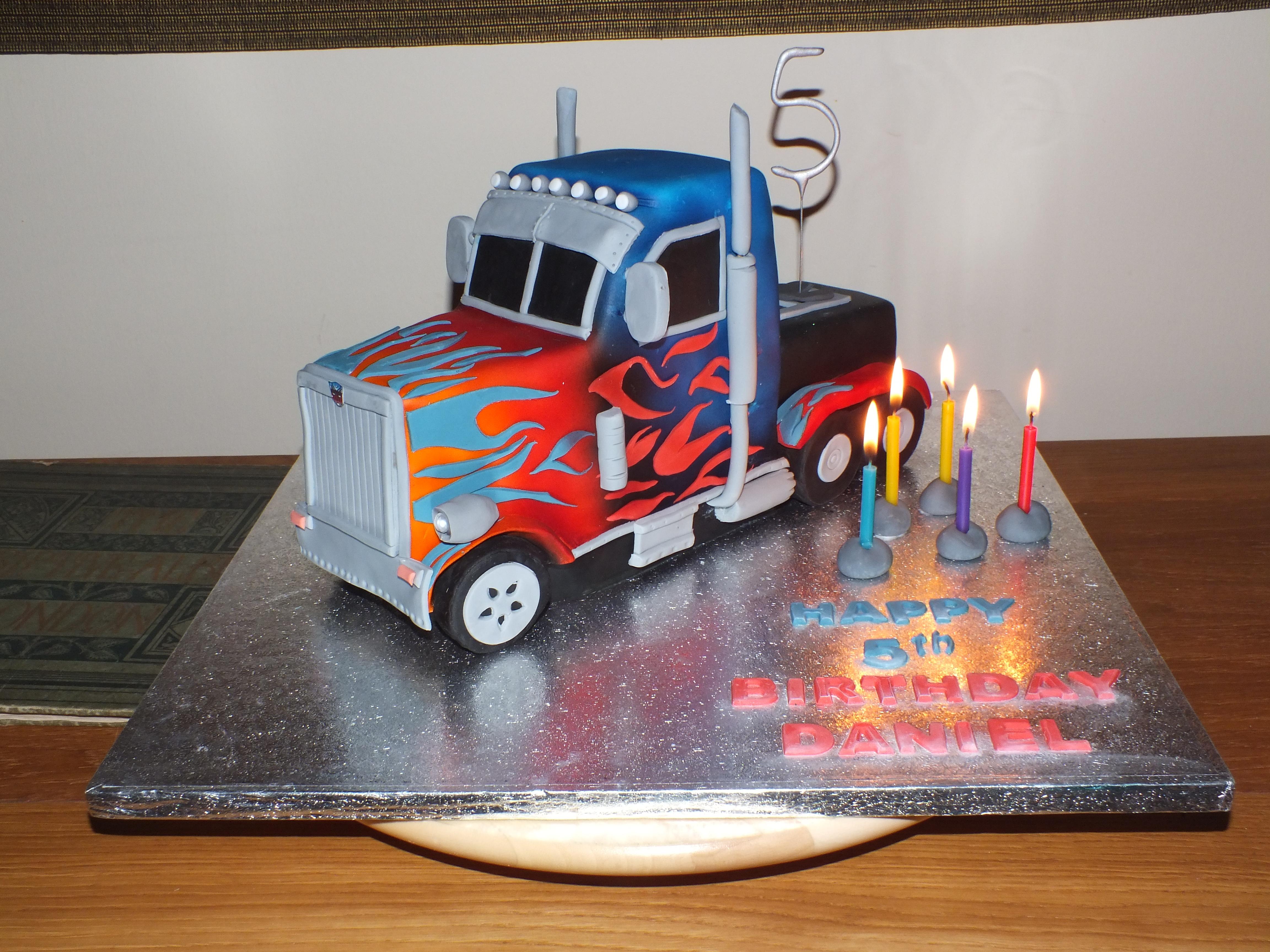 Optimus Cake!