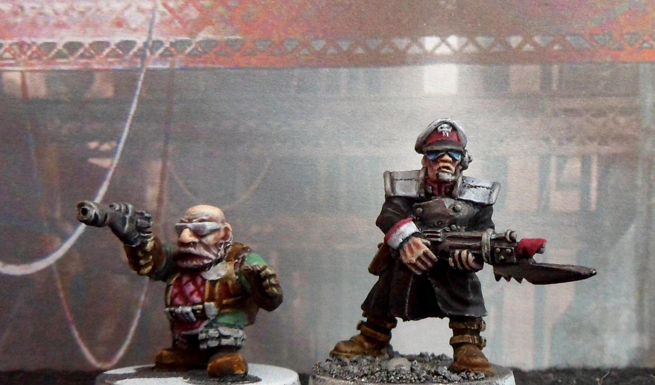 Commissar, Oldhammer, Rogue Trader, Squats, Warhammer 40,000