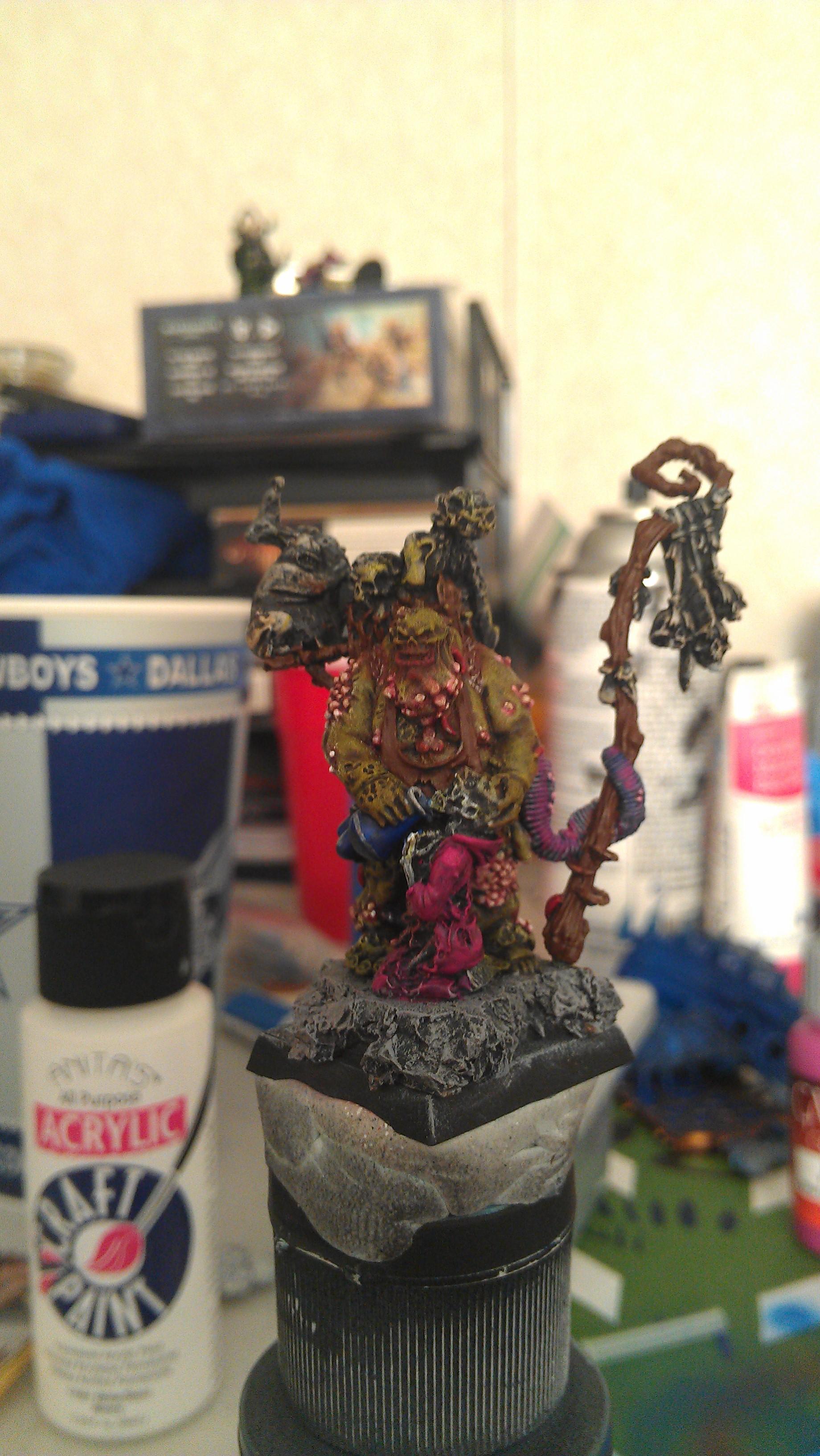 papa nurgle piece still in progress. 