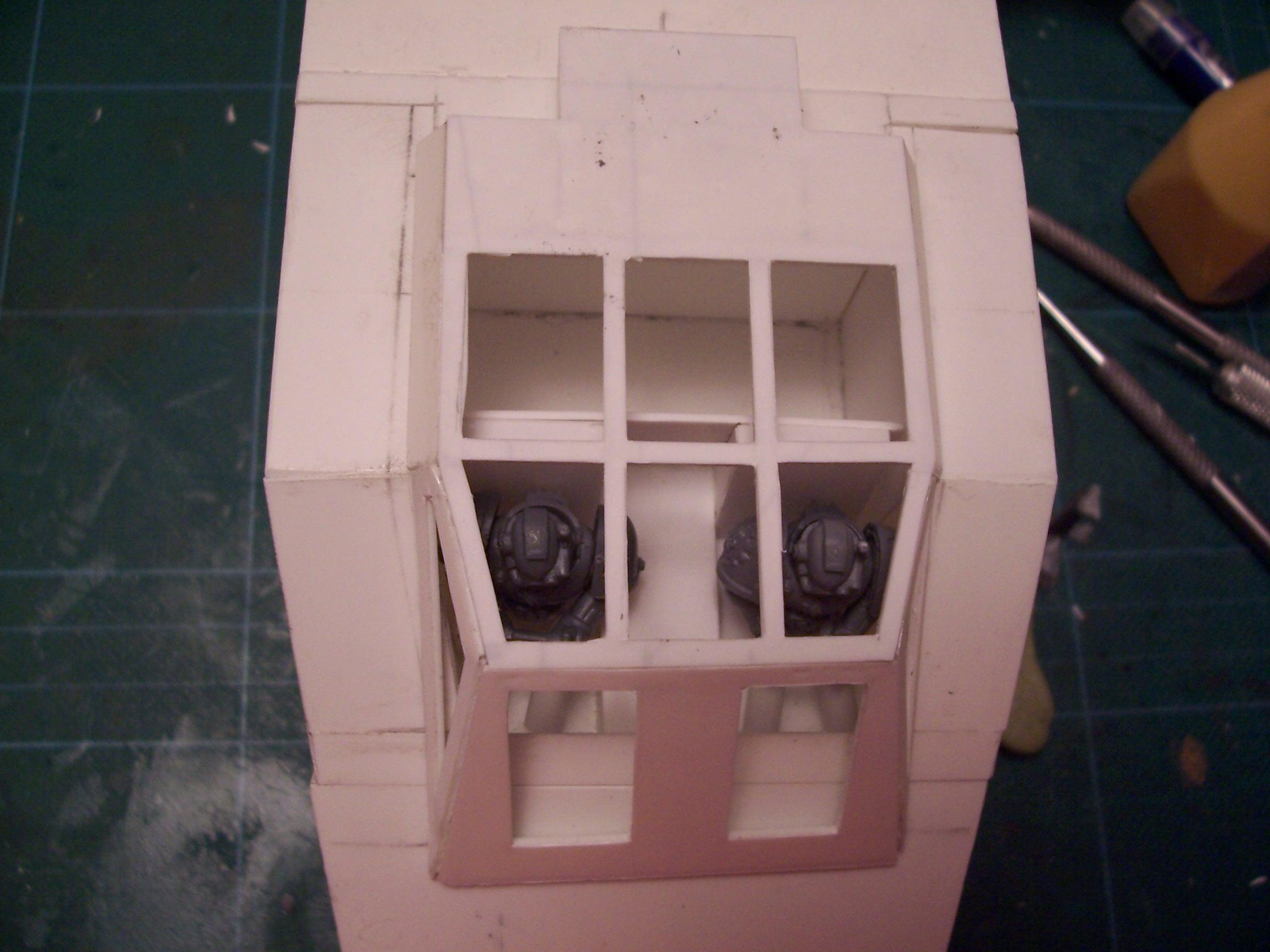 Gunship, Plasticard, Scratch Build, Thunderhawk, Work In Progress