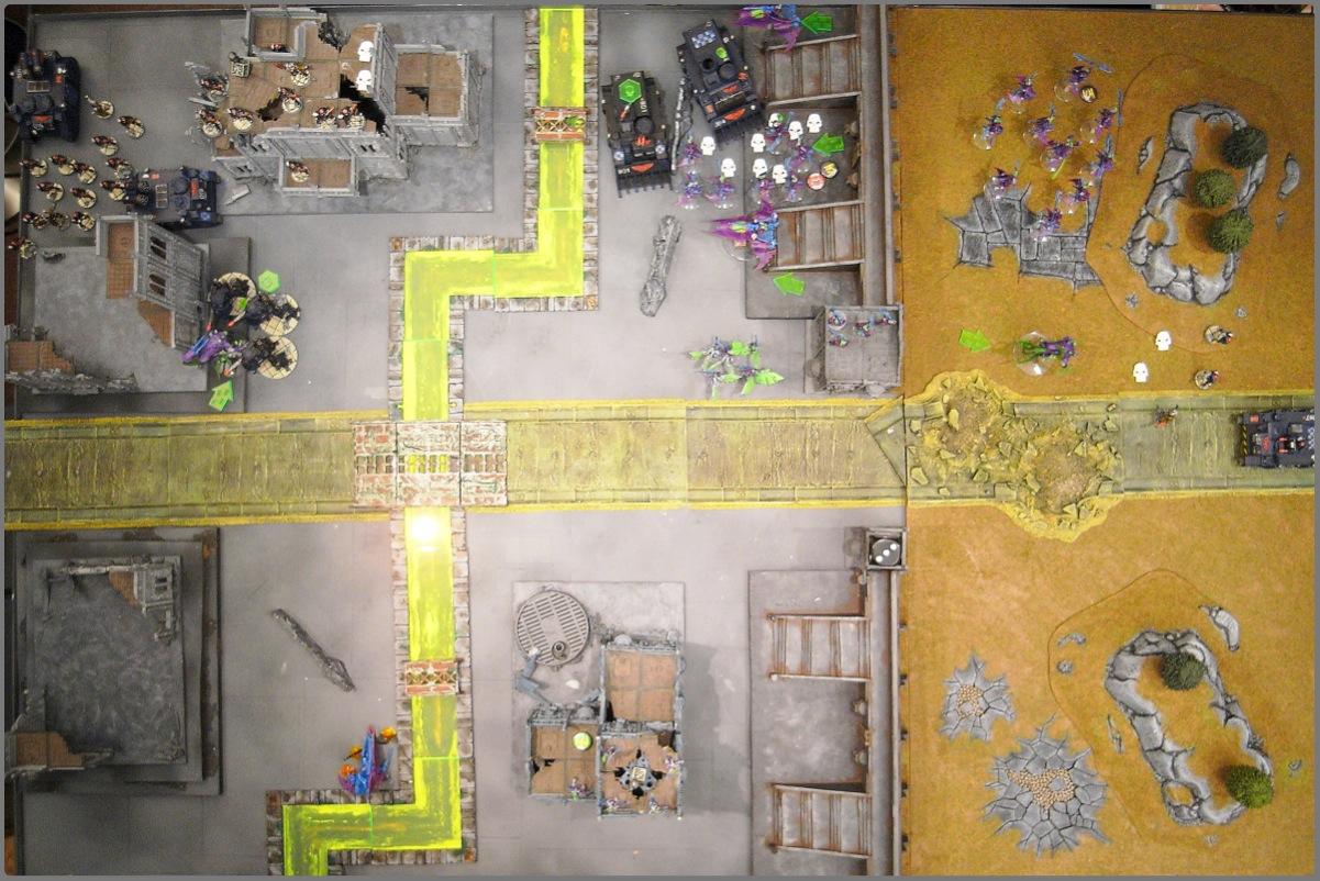 Game Table, Terrain
