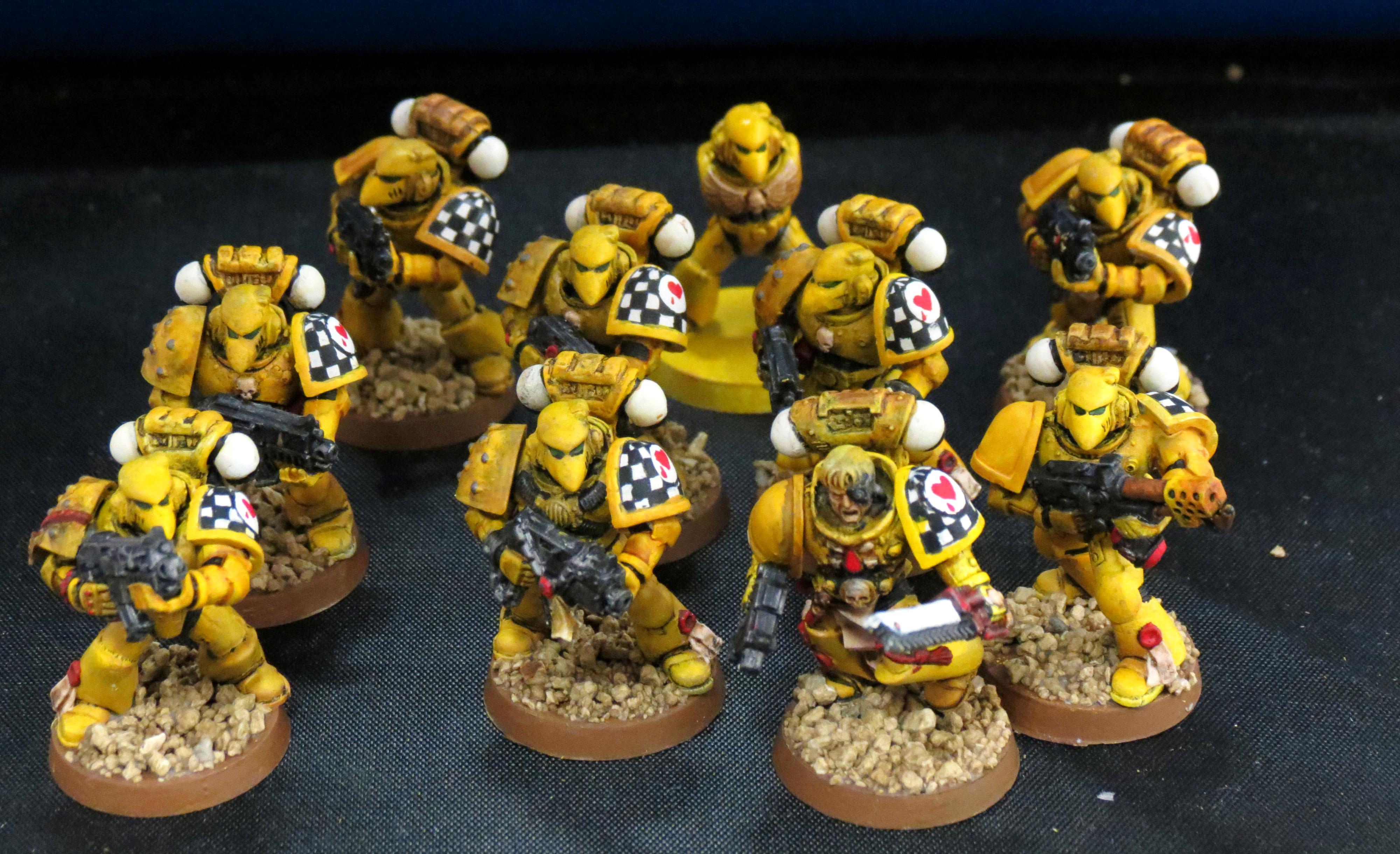 Astartes, Beakies, Firstborn, Imperial, Lamenters, Space Marines