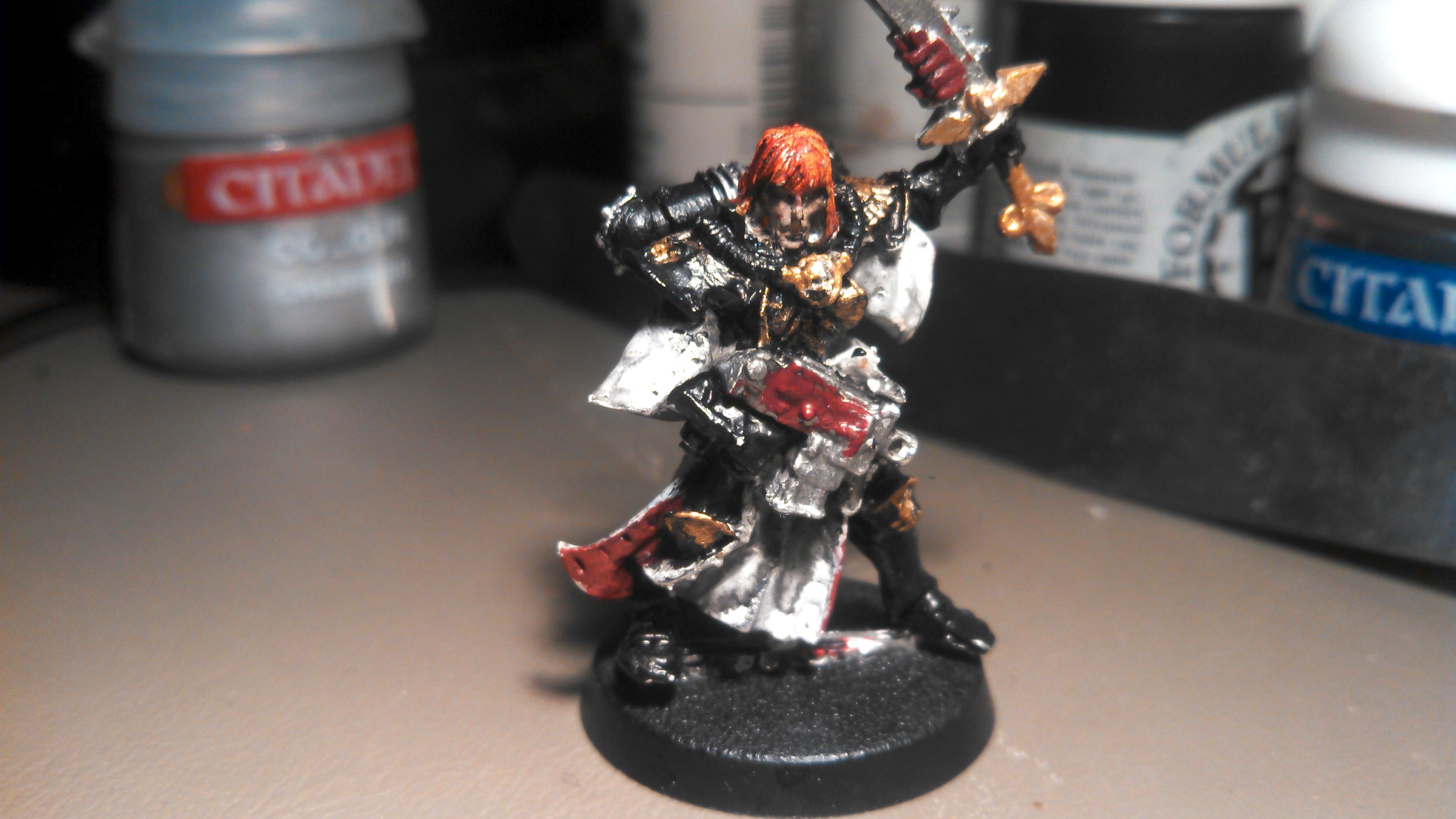 Sister Superior with chain sword