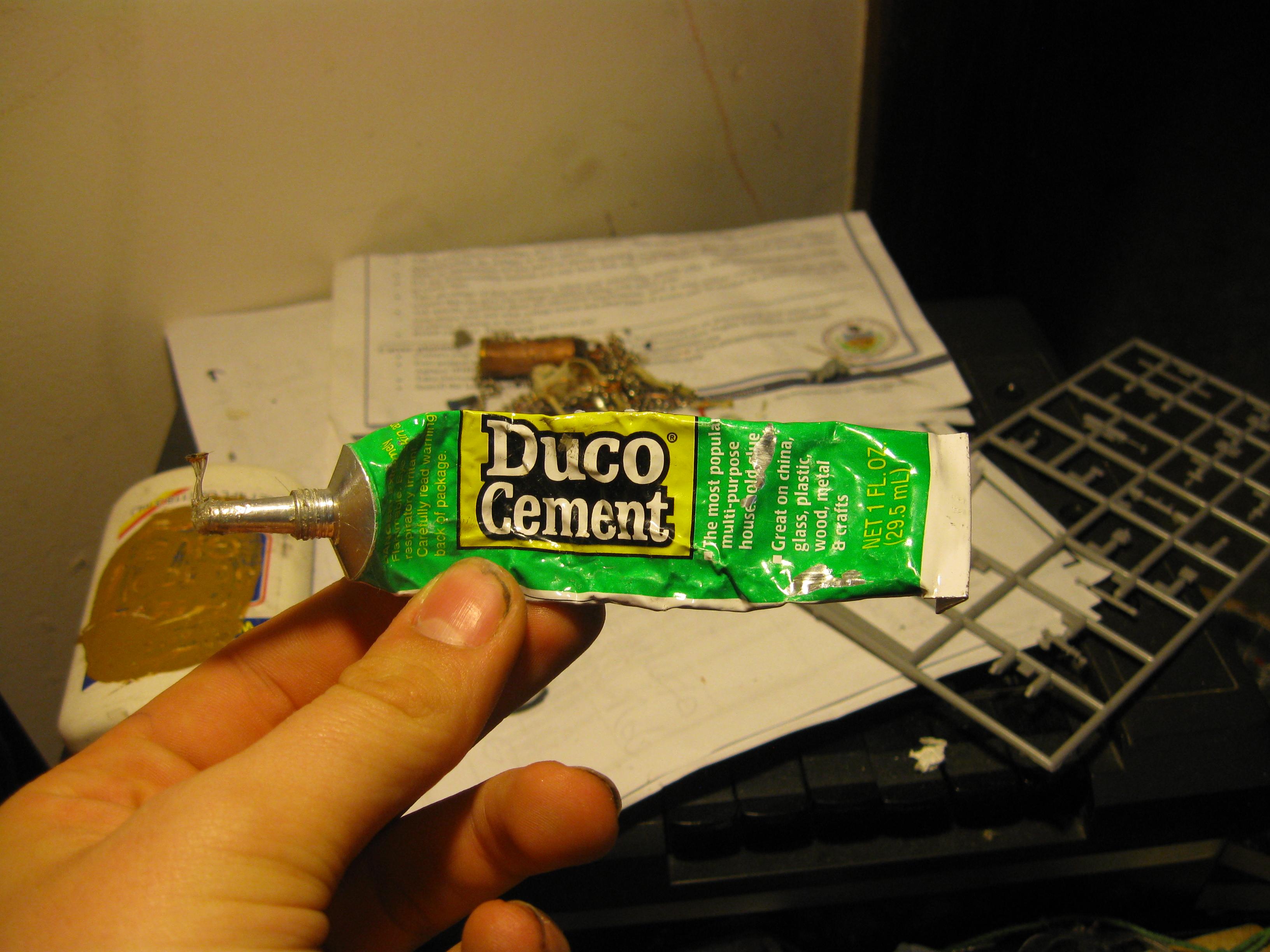This stuff works wonders with metal, but it doesn't work on plastic