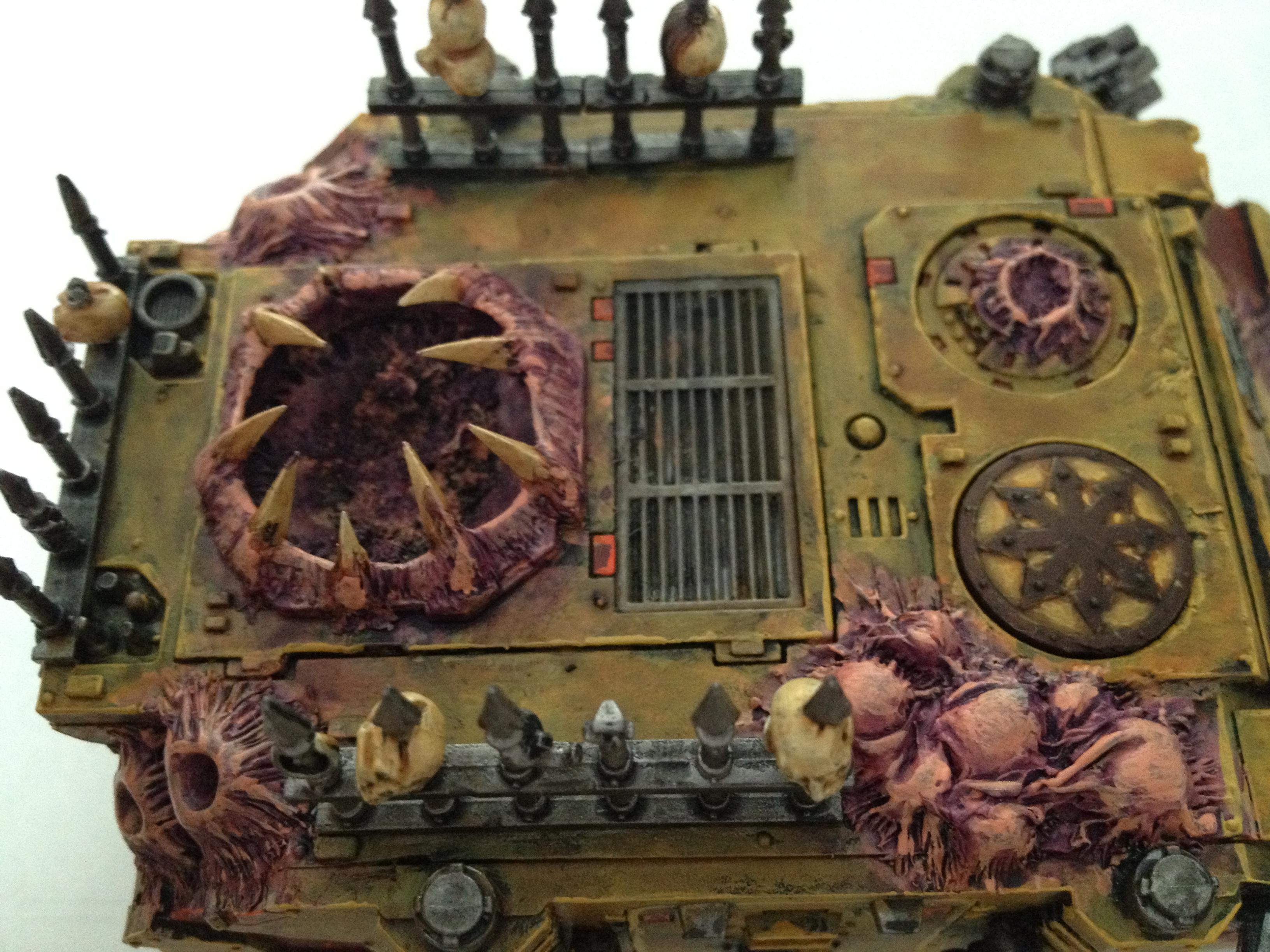 Chaos Space Marines, Death Guard, Nurgle, Rhino