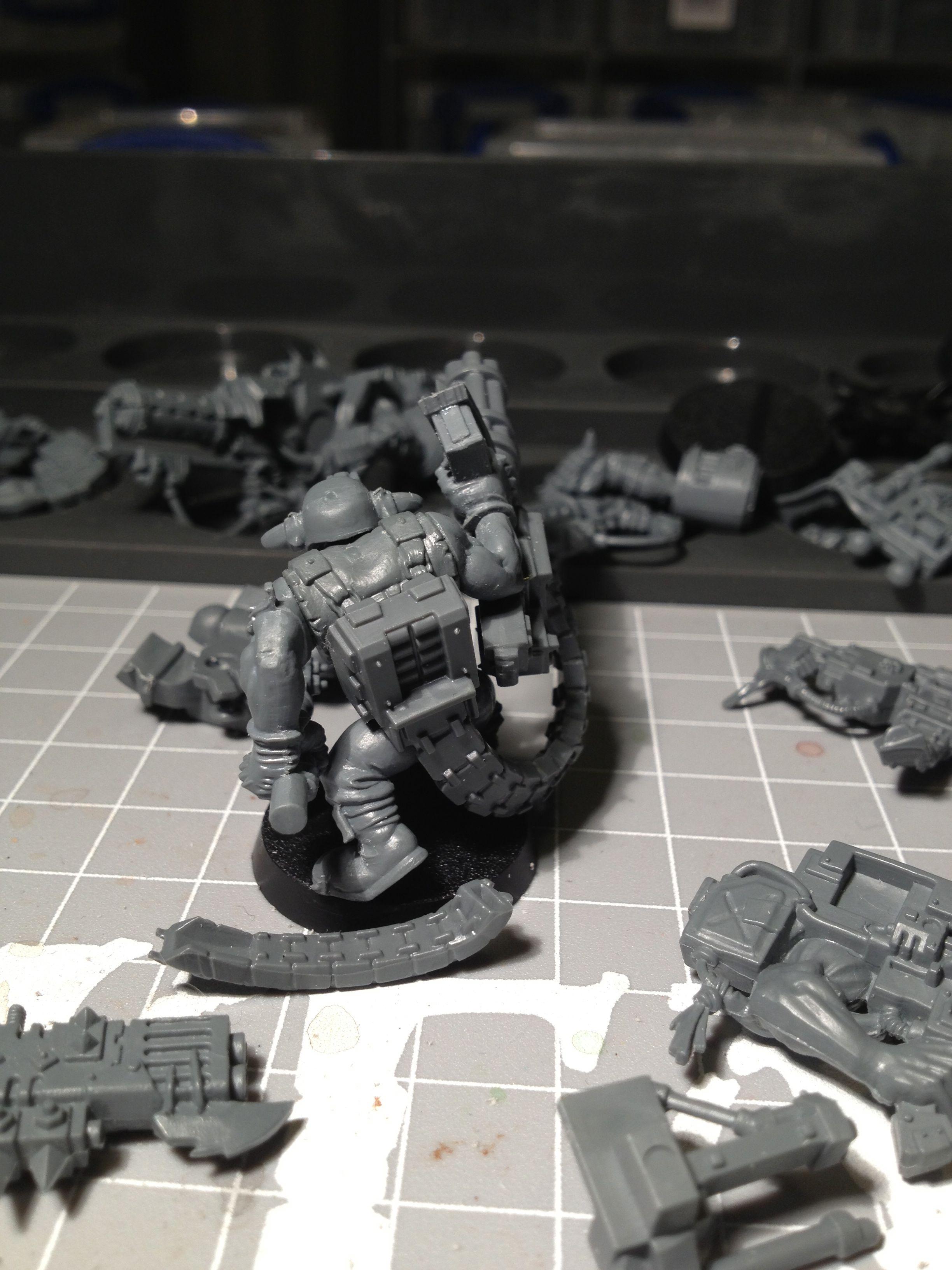 Da Dark Angelz, Lootas, Orks, Work In Progress