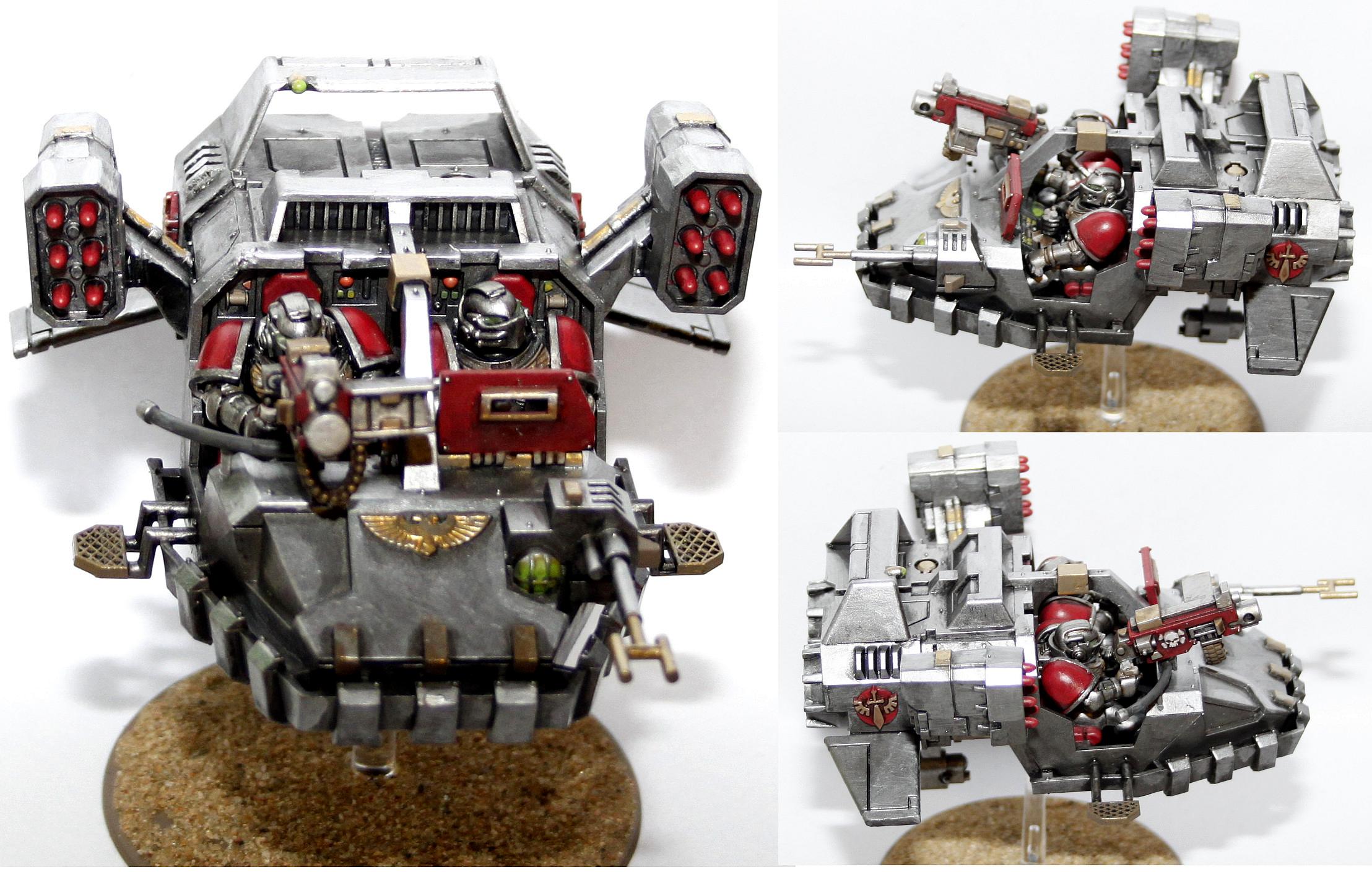Angels Infernus, Land Speeder, Space Marines