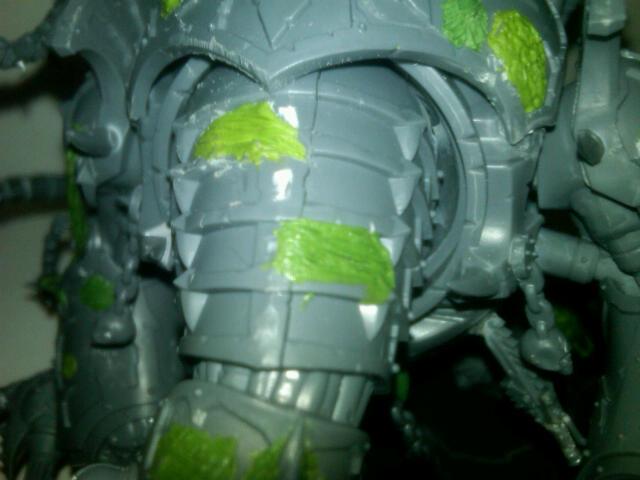 Pic of the neck, cut off the spines to put in GS flesh