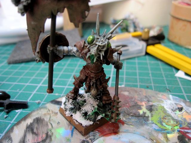 Beastmen, battlestandard bearer