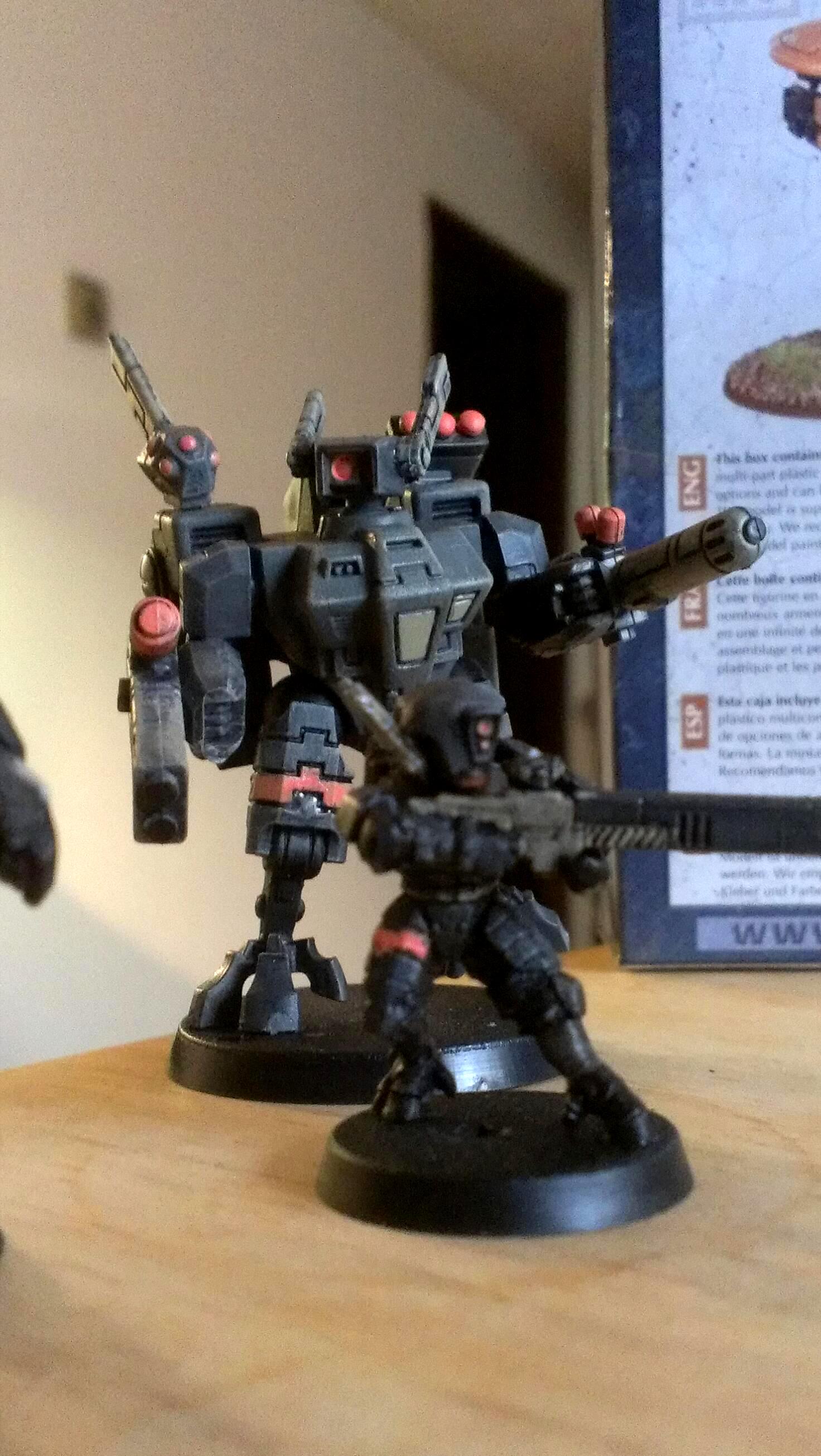 Crisis Battlesuit, Fire, Fire Warriors, Tau, Warriors