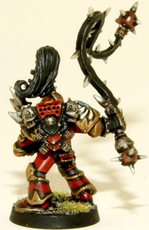 Chaos Space Marines, Chosen, Khorne, Whip, World Eaters
