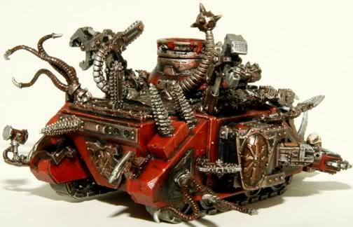Khorne Tank, Spikes, Chaos Predator