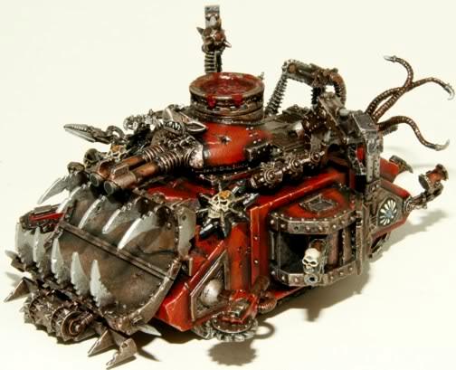 Khorne Tank, Spikes, Chaos Predator