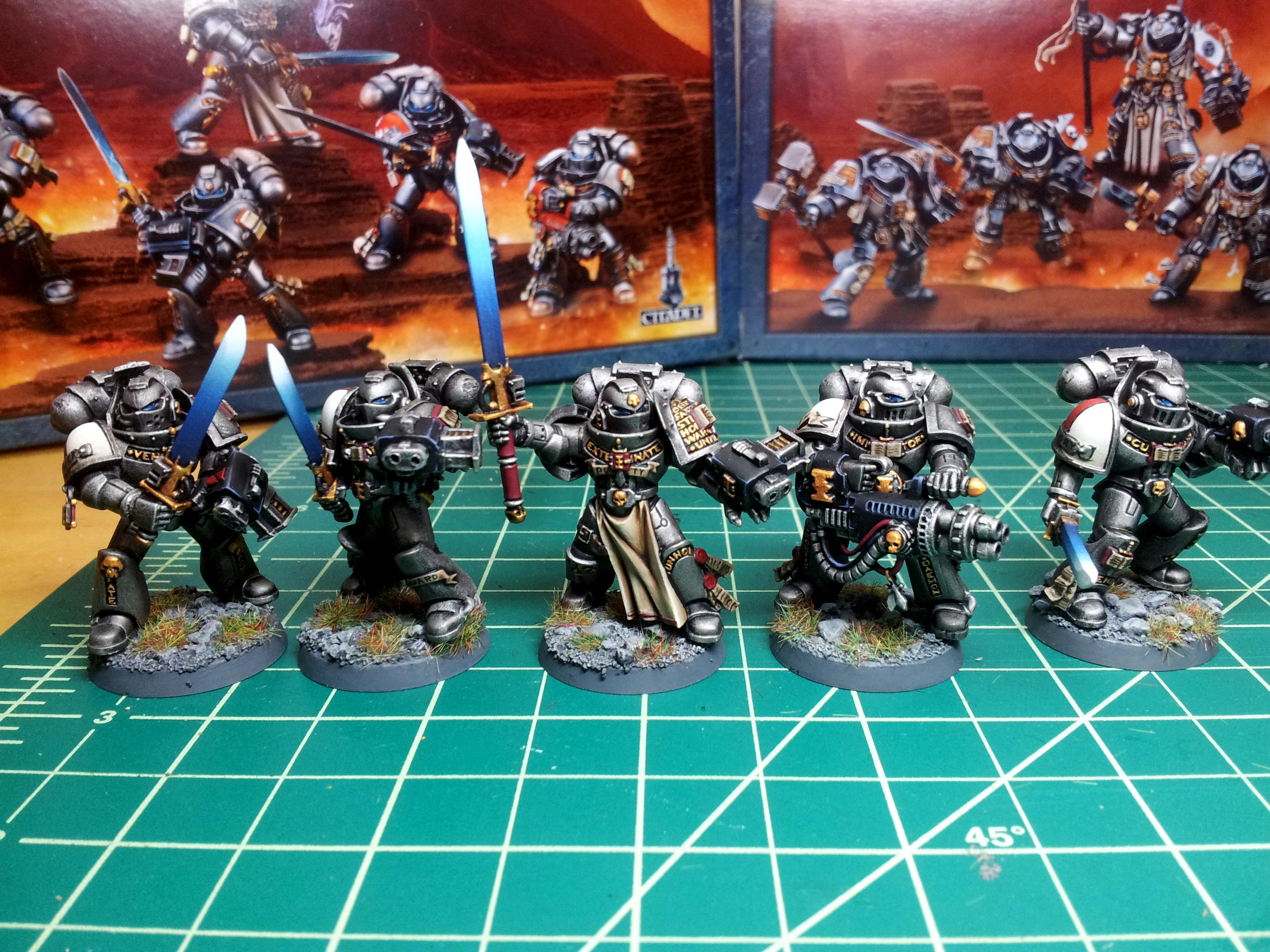 Grey Knights, White Squad (Front)
