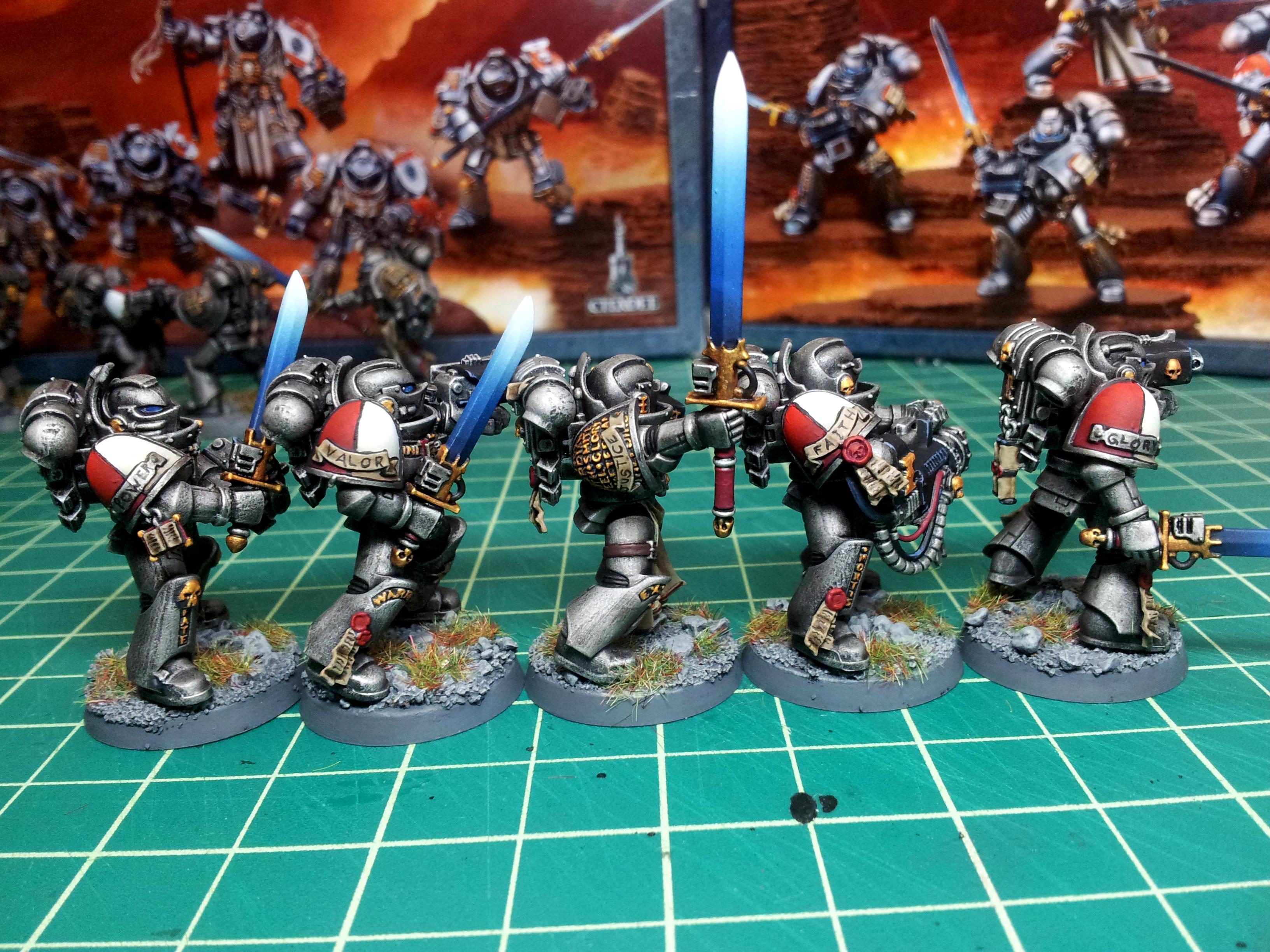 Grey Knights, White Squad (Right)