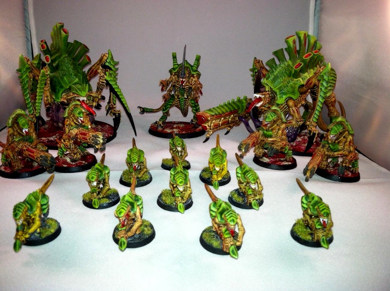 Swarm, Tyranids, full army painted so far