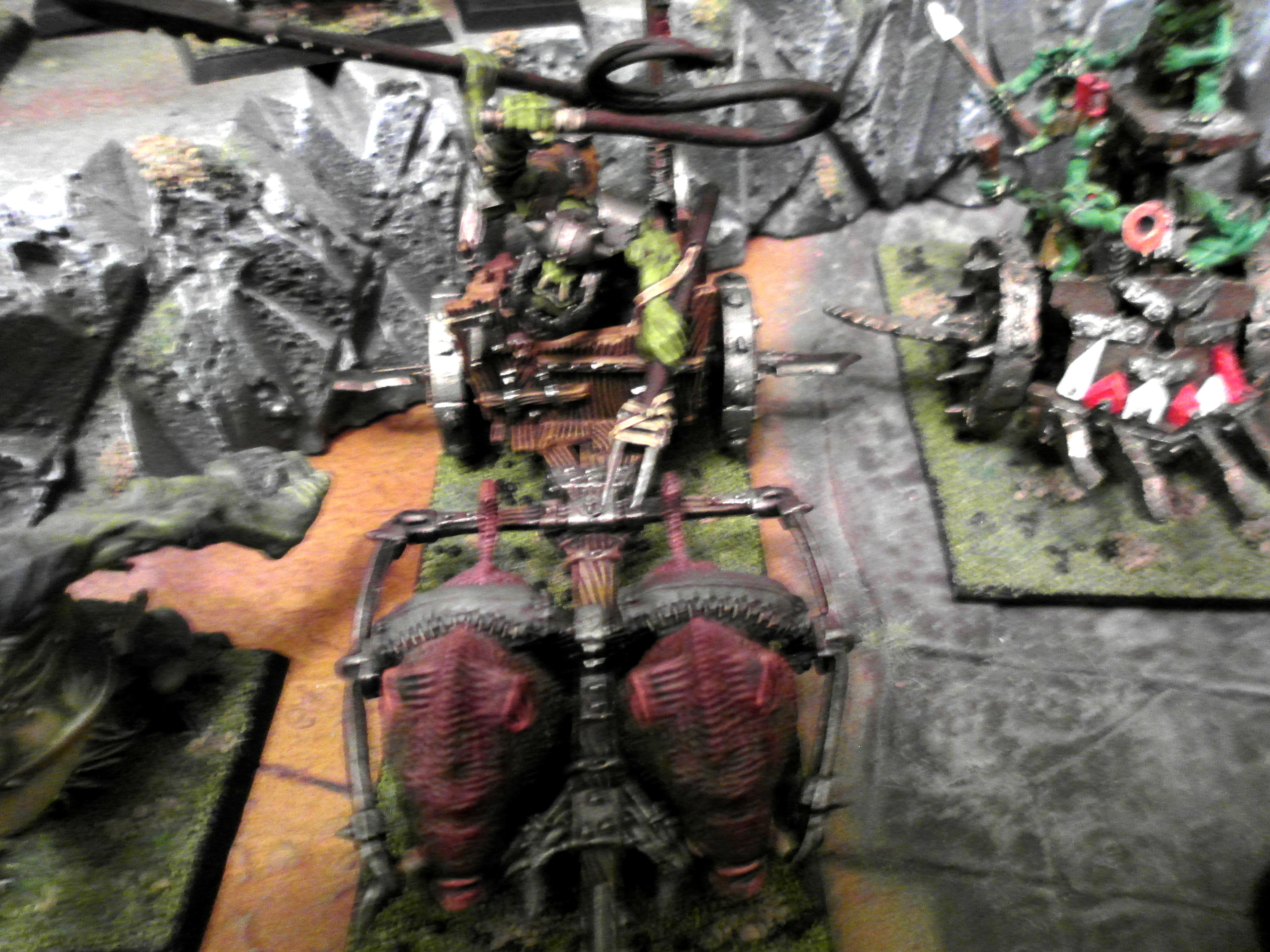 Age Of Sigmar, Boars, Chariot, Orcs And Goblins, Warhammer Fantasy