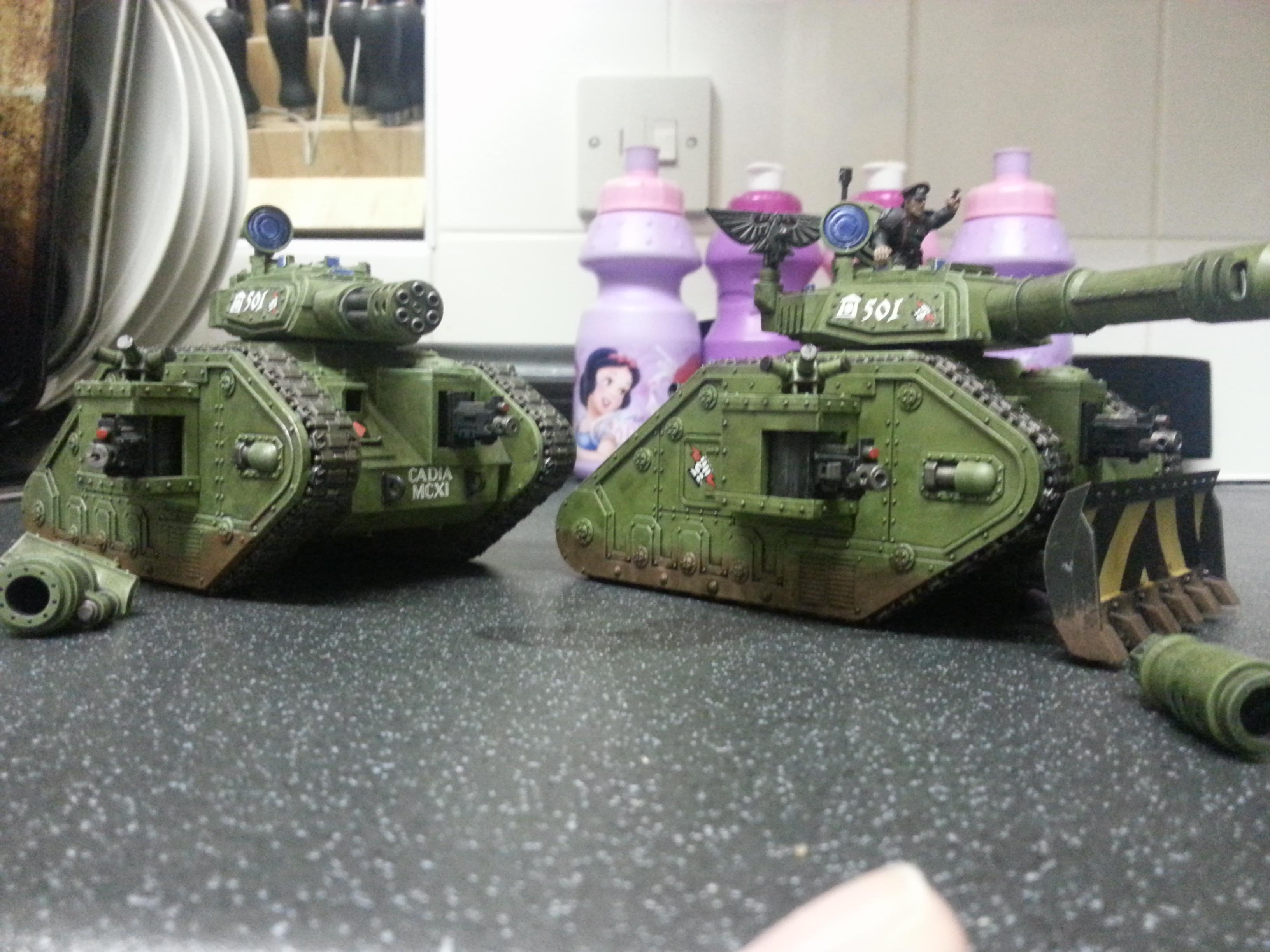 Astra Militarum, Cadion, Imperial Guard, Leman Russ