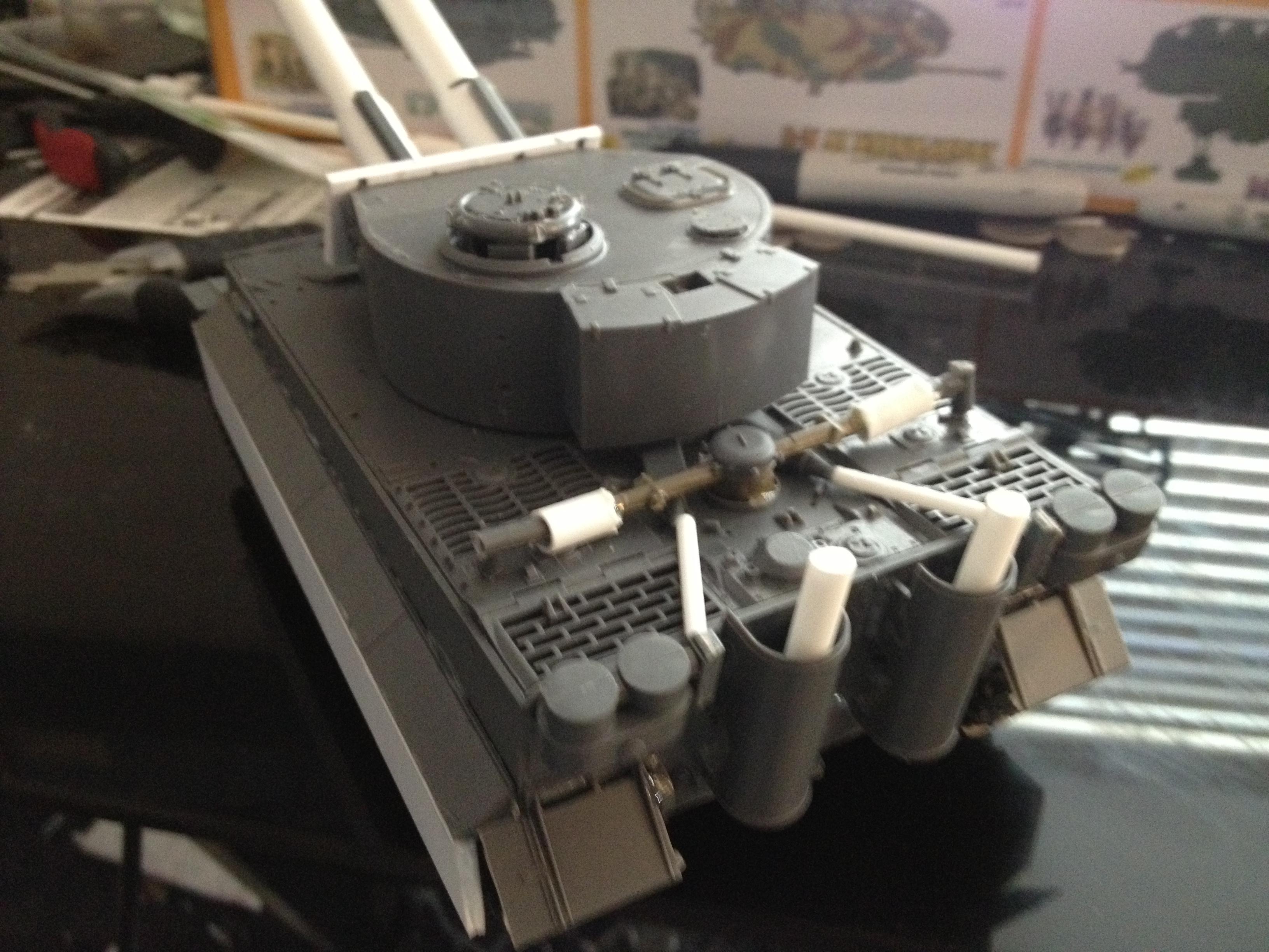 Kreig Tiger exaust. WIP