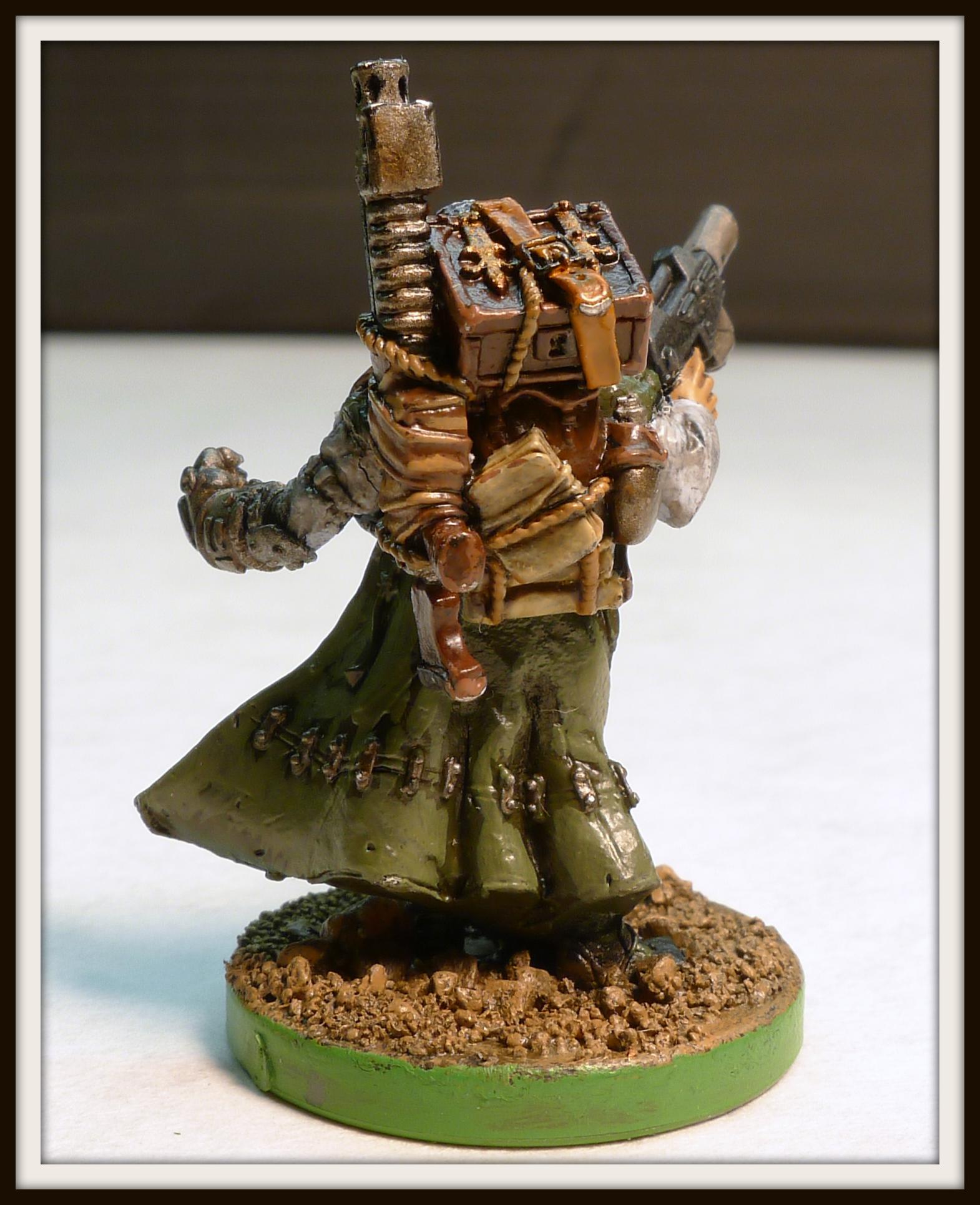 Commander, Corporation, Games Workshop, General, Imperial Guard, Laspistol, Power Fist