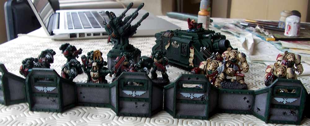 Dark, Dark Angels, Deathwing, Space, Space Marines, Terminator Armor, Vengance, Warhammer 40,000