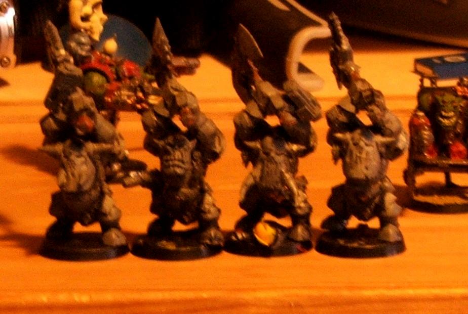Converted Orcs, Eavy Armor, Nob, Orks