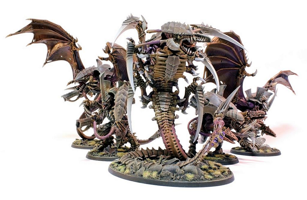 Armoured Hive Tyrant, Carnifex, Conversion, Dakkafex, Flying Hive Tyrant, Flyrant, Hive Tyrant, Stranglethorn Cannon, Trygon, Twin Linked Devourer, Tyranids, Winged