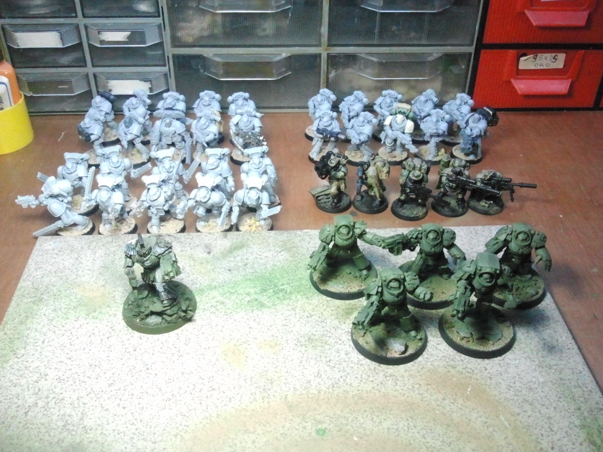 Forge World, Raptors, Space Marines, Swamp